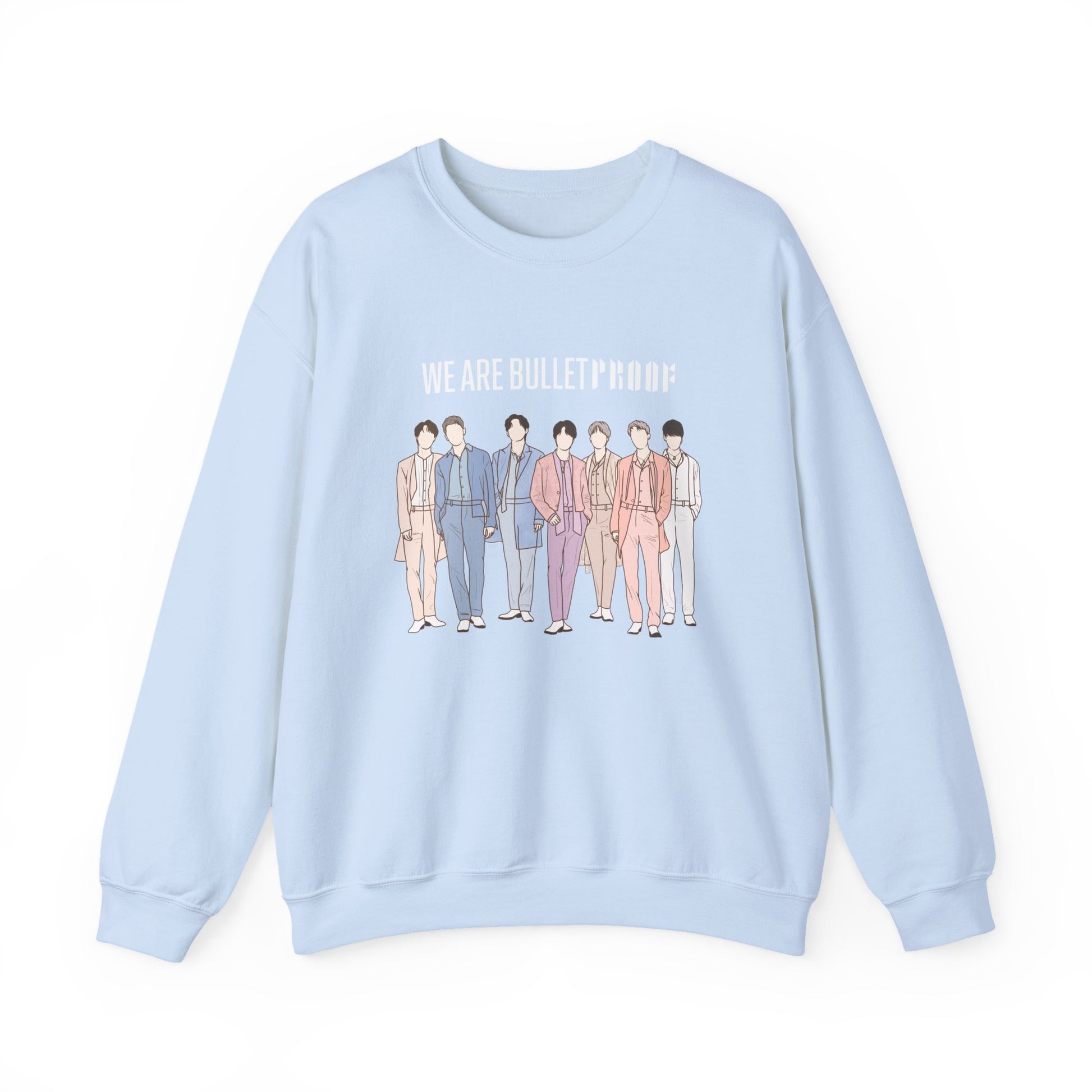 Proof-Inspired Bangtan Kpop Sweatshirt – Unisex Crewneck for ARMY and Korean Pop Fans