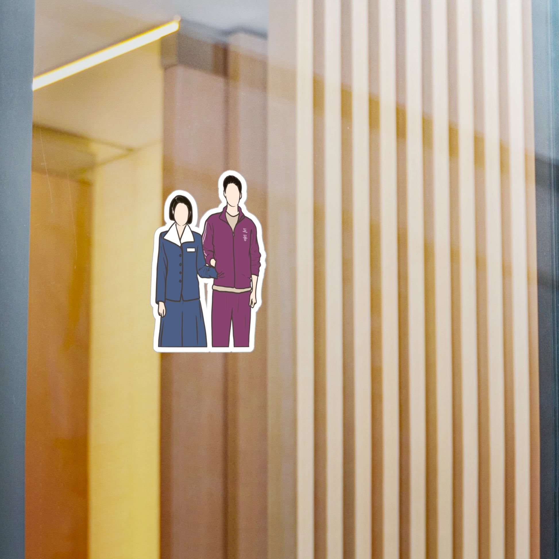 When Life Gives You Tangerines Kdrama Sticker – Kiss-Cut Fanart for Healing Romance Fans