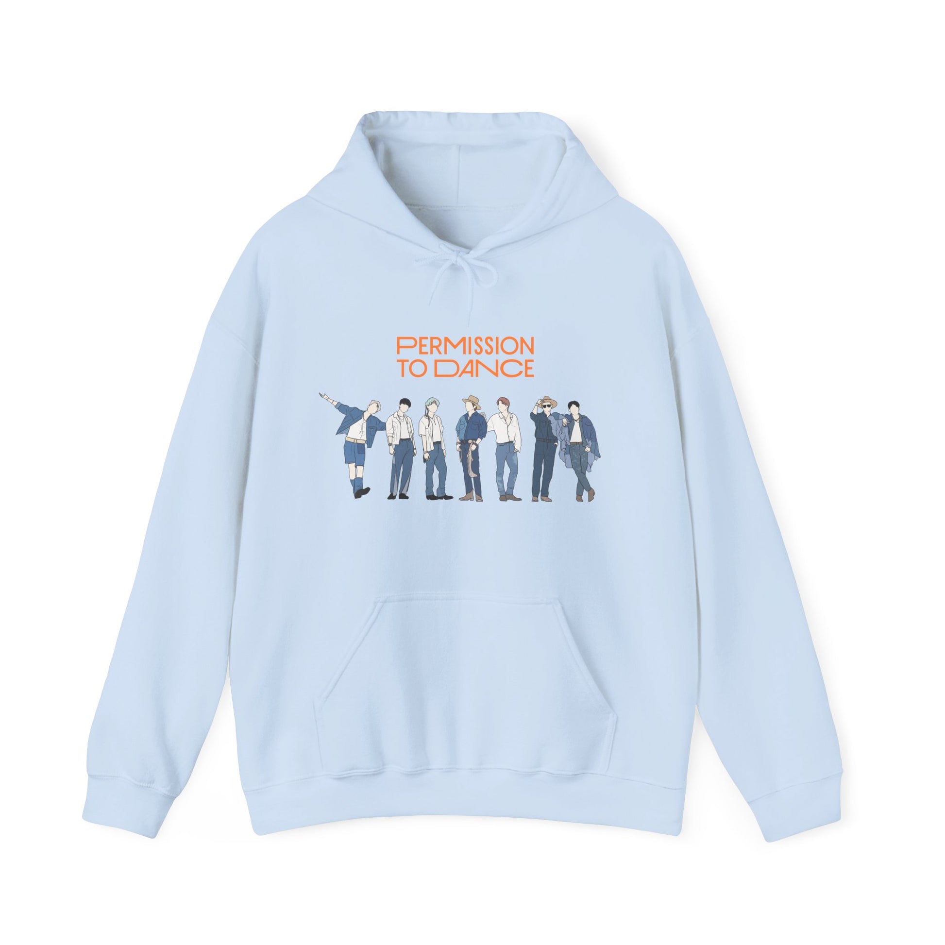 Permission to Dance-Inspired Kpop Hoodie – Cheerful Hooded Sweatshirt for ARMY and Korean Pop Fans