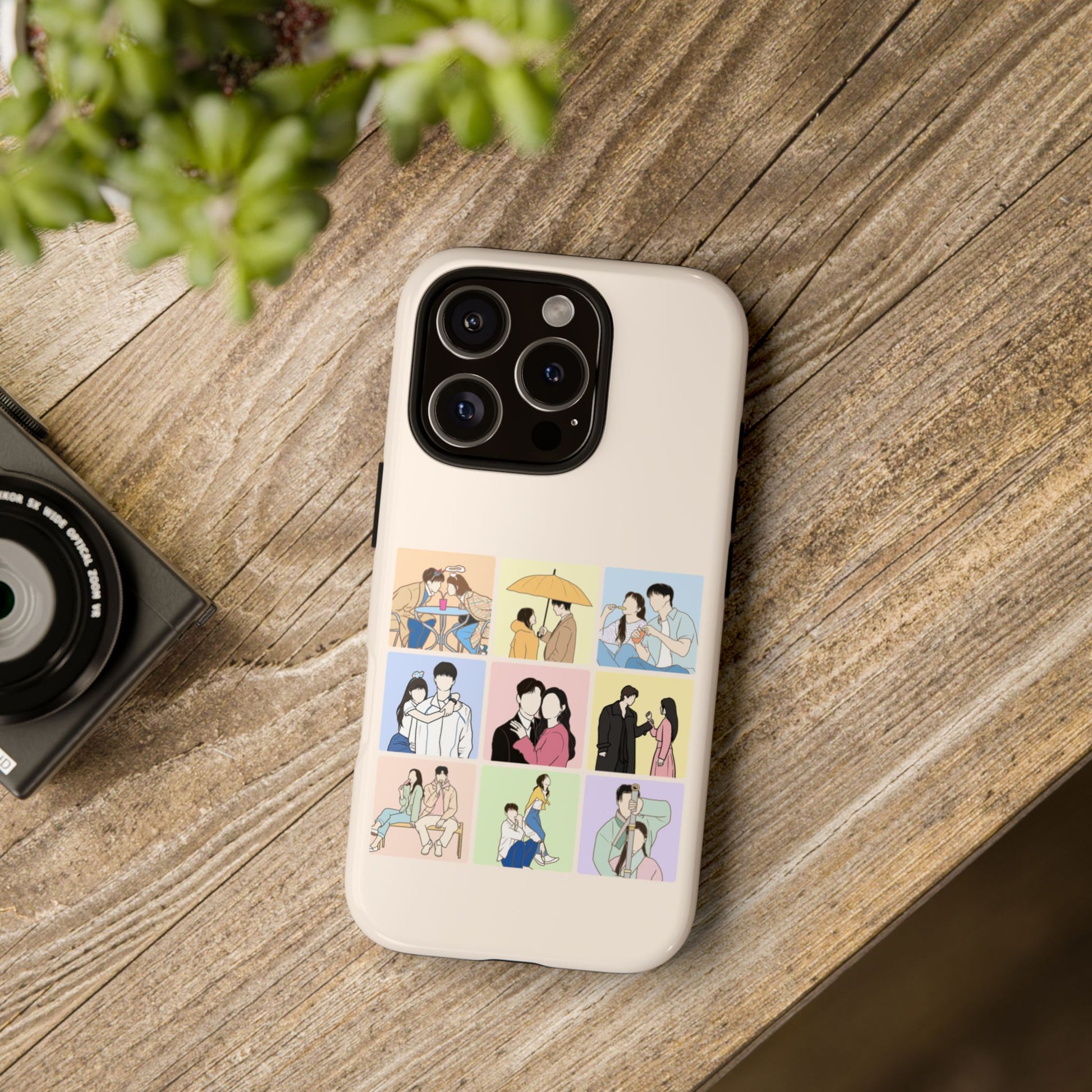 K-Drama-Inspired Phone Case – Aesthetic Protective Case for Korean Drama Fans and Gift Lovers