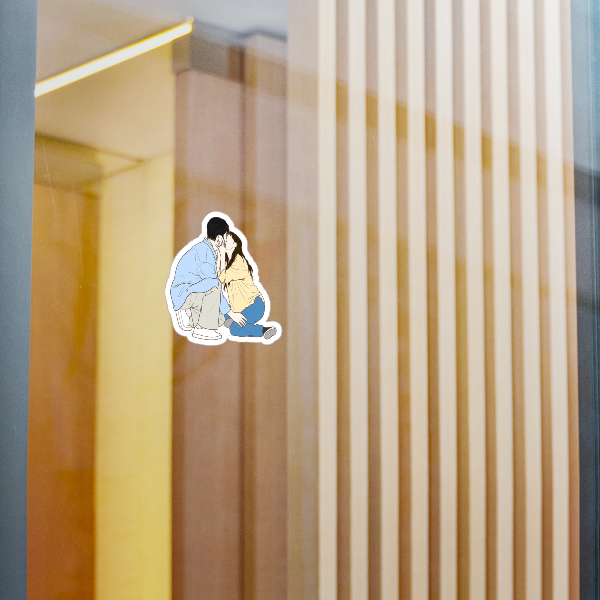 My Sweet Mobster Kdrama Sticker – Kiss-Cut Fanart for Unique Romance Fans