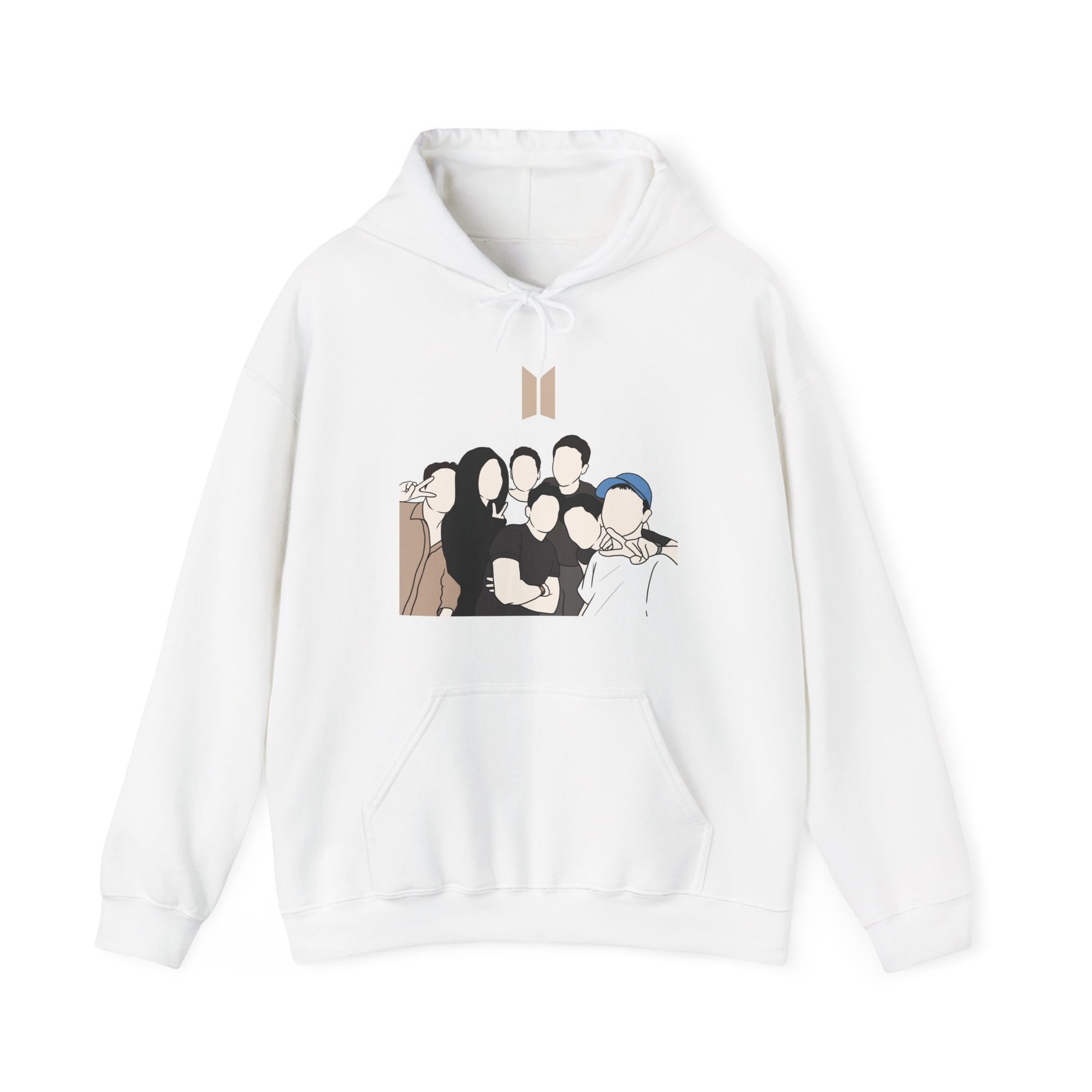 Kpop Hoodie for ARMY – Bangtan-Inspired Sweatshirt Gift for Korean Pop Music Fans
