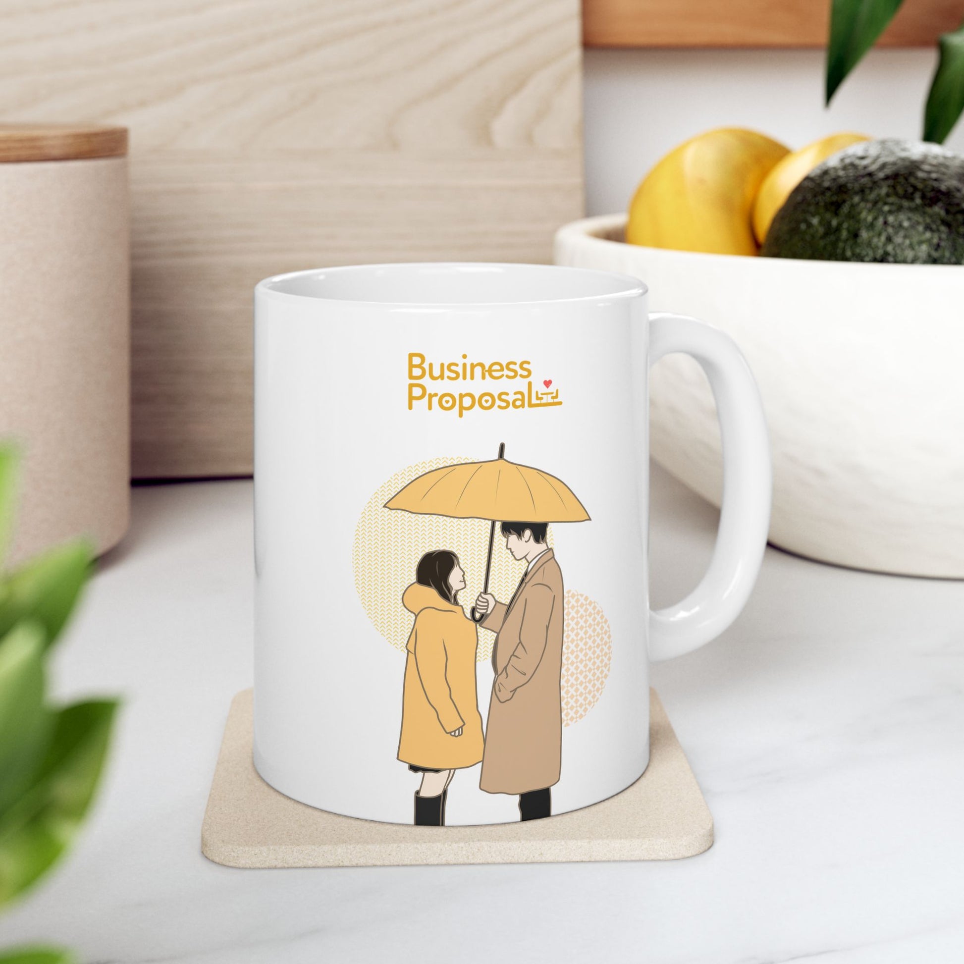 Business Proposal K-Drama Mug – Fanart Gift for Kdrama Lovers & Office Rom-Com Fans