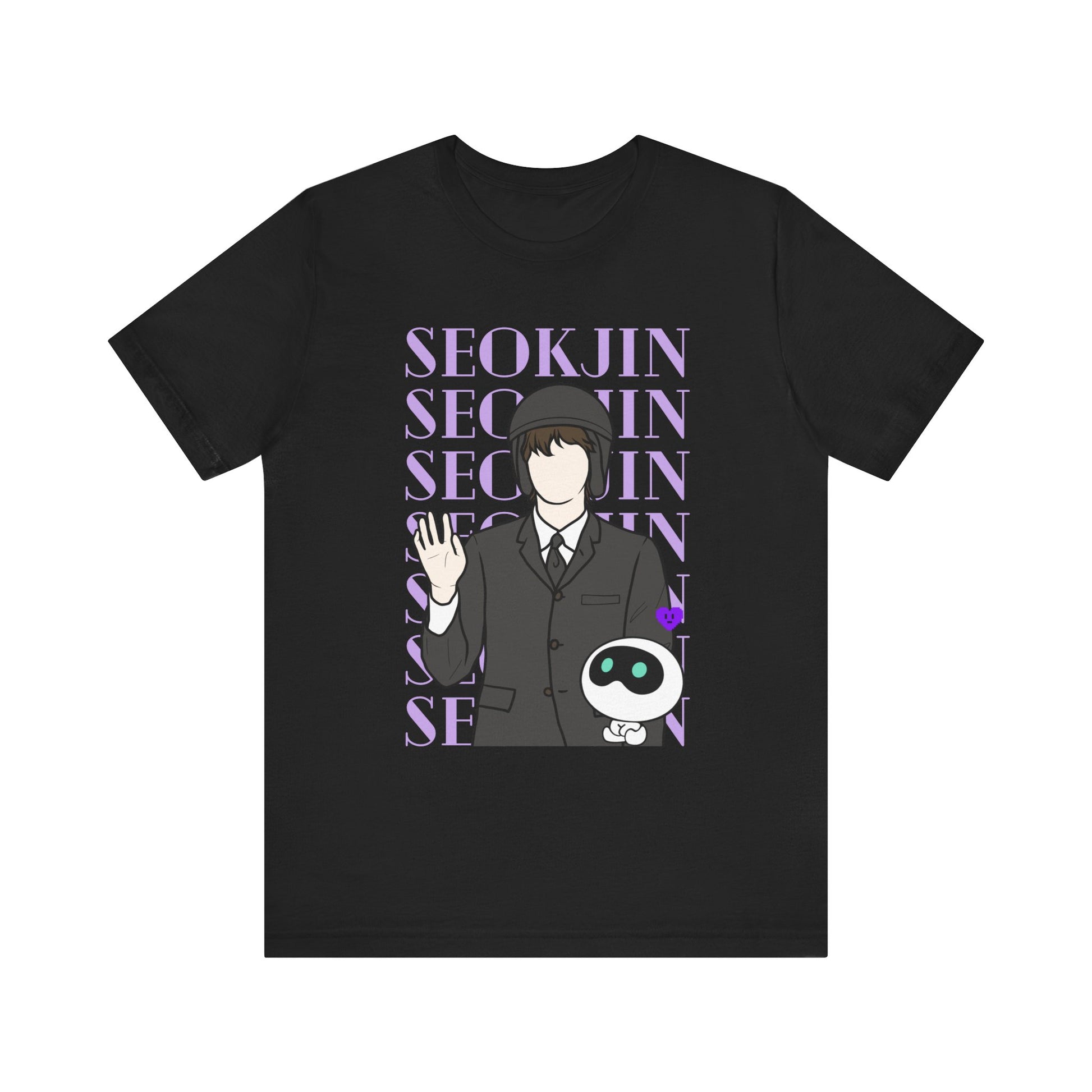 Astronaut-Inspired Kpop T-Shirt – Jin Fan Tee for ARMY and Korean Pop Lovers
