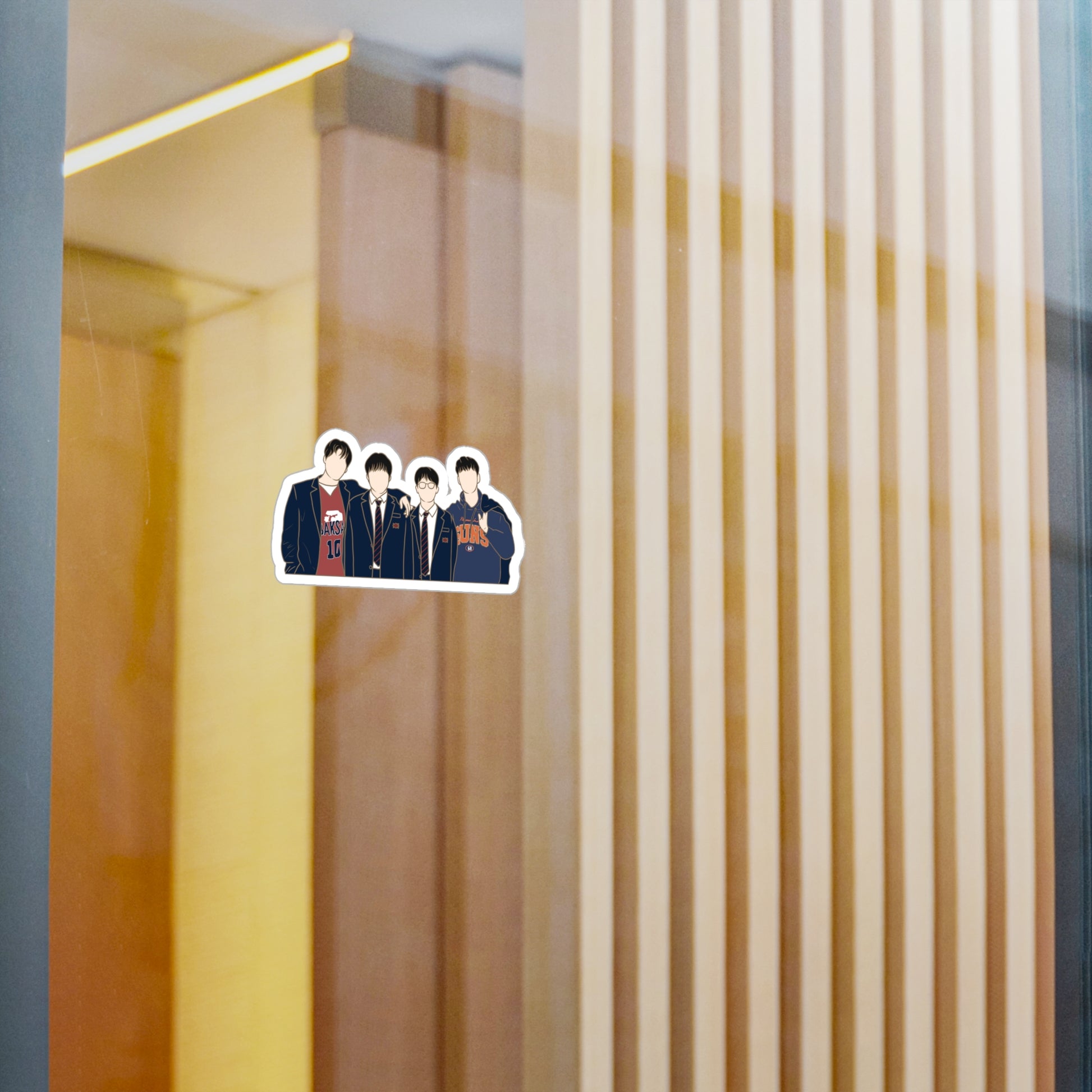 Weak Hero Class 2 Kdrama Sticker – Kiss-Cut Fanart for Fans of Gritty School Dramas