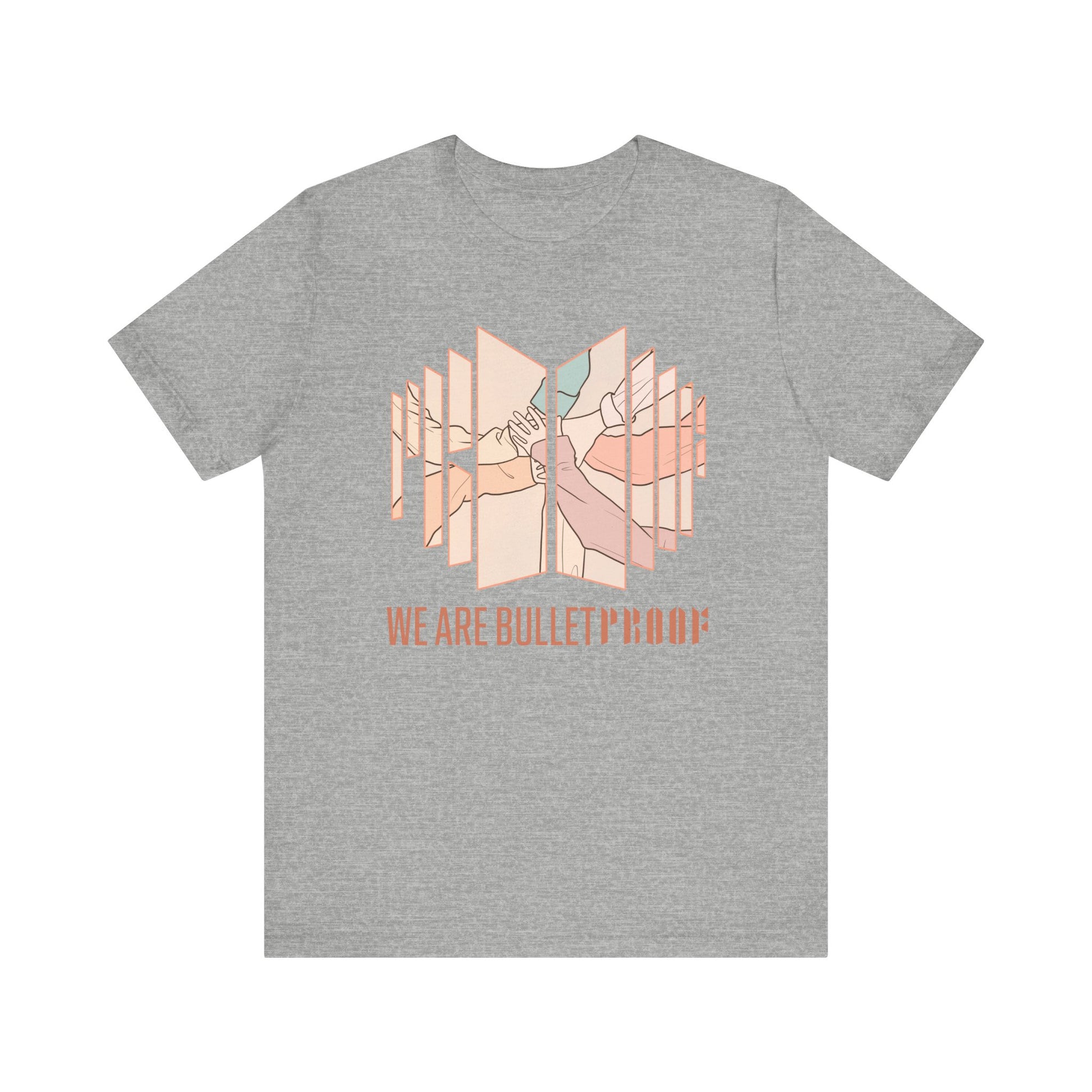 Bulletproof-Inspired Kpop Shirt – Unisex Tee for Korean Boy Group Fans
