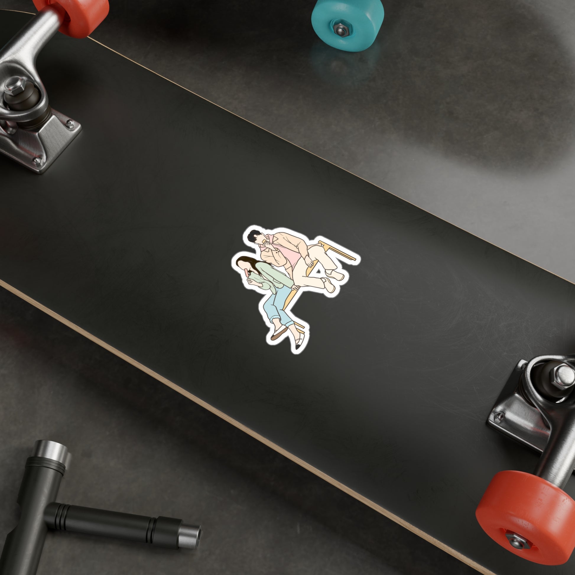 Doctor Slump Kdrama Sticker – Kiss-Cut Fanart for Healing Romance Fans