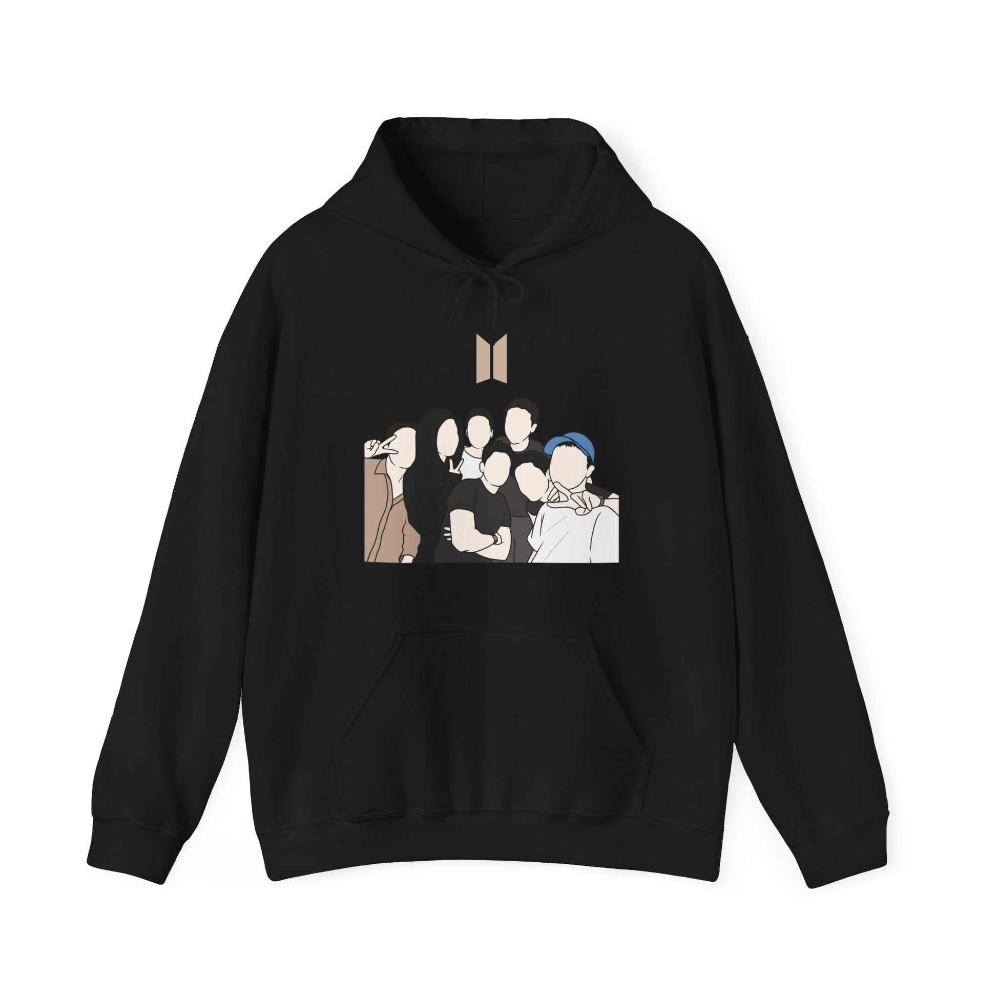Kpop Hoodie for ARMY – Bangtan-Inspired Sweatshirt Gift for Korean Pop Music Fans