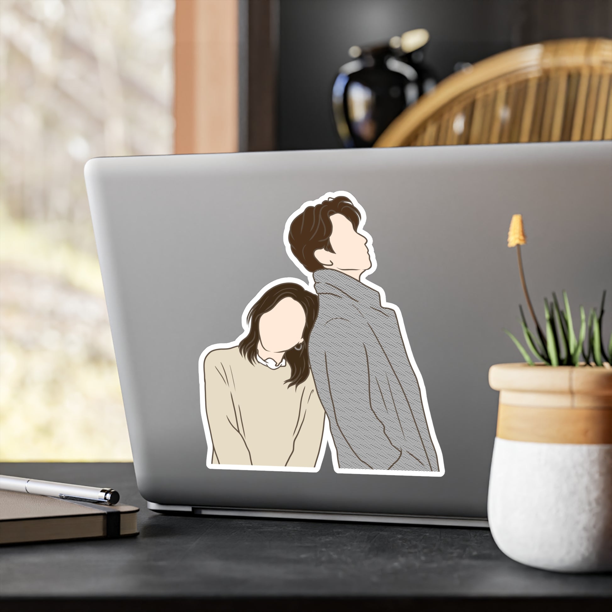 Goblin Kdrama Sticker – Kiss-Cut Fanart for Fantasy Romance and Kdrama Classic Fans