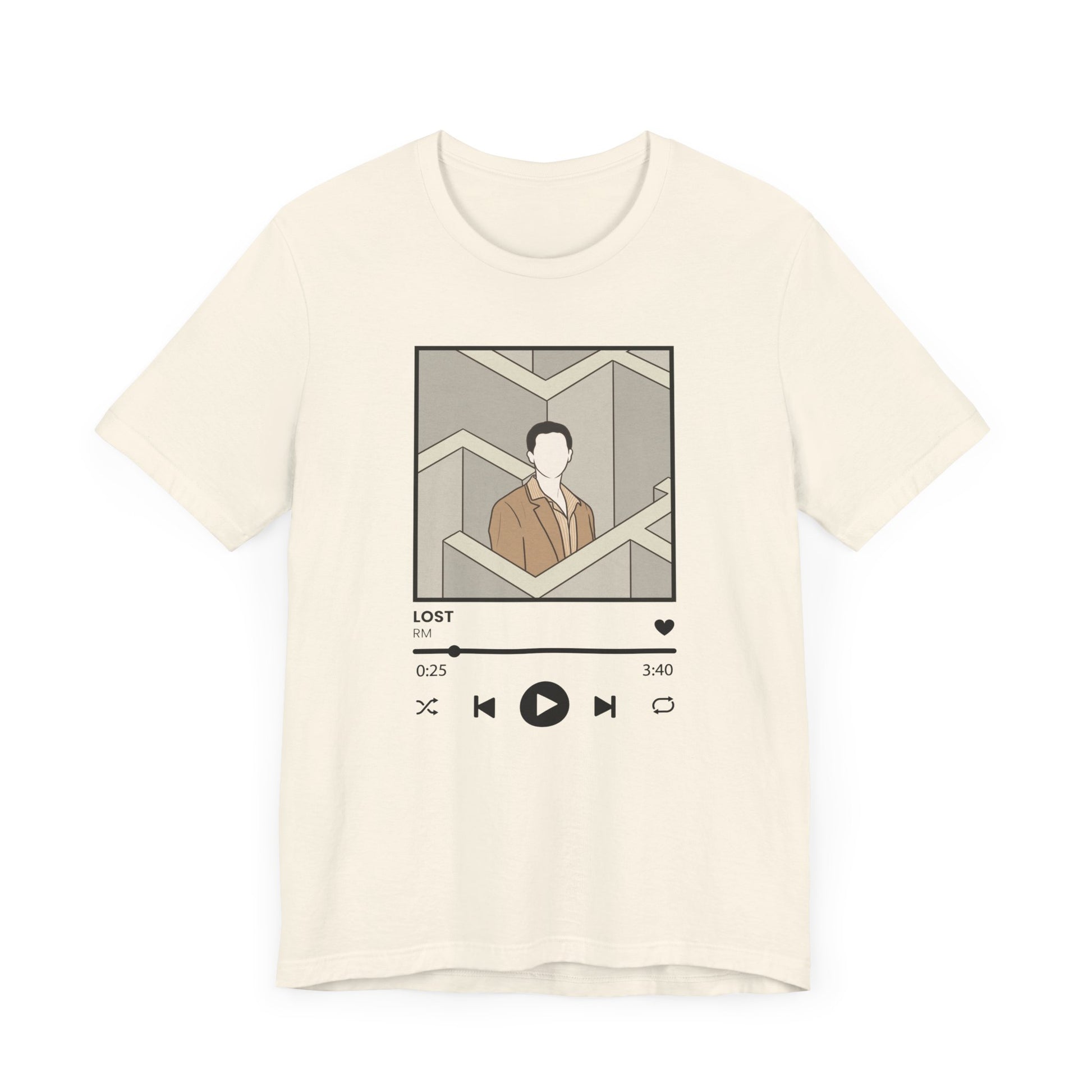 RM Lost-Inspired Kpop T-Shirt – Namjoon Fan Tee for ARMY and Korean Pop Lovers