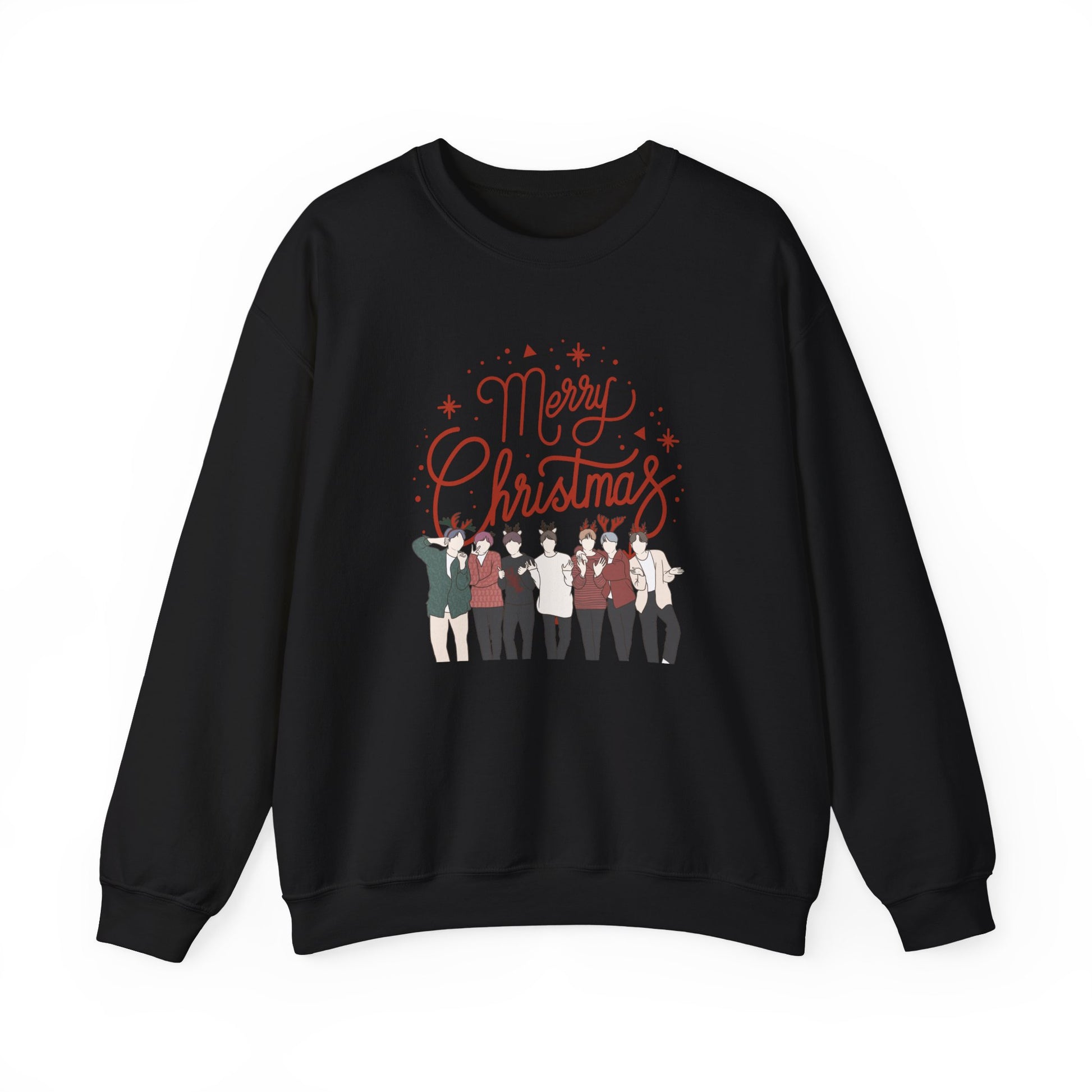 Kpop Christmas Sweatshirt – Holiday Season Pullover for Korean Pop Fans and Festive Gift Lover