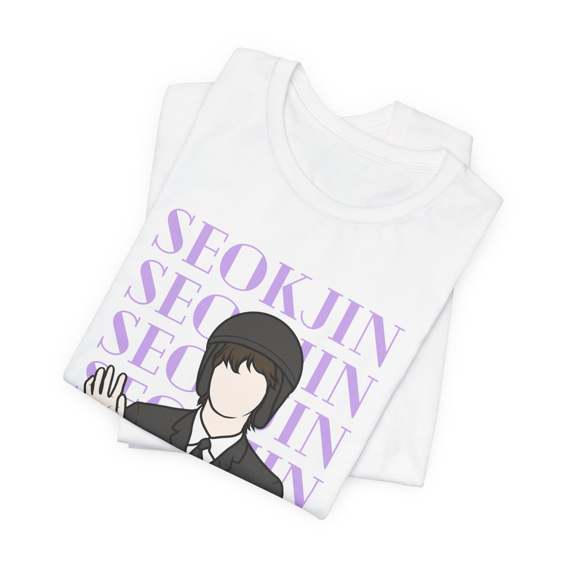 Astronaut-Inspired Kpop T-Shirt – Jin Fan Tee for ARMY and Korean Pop Lovers