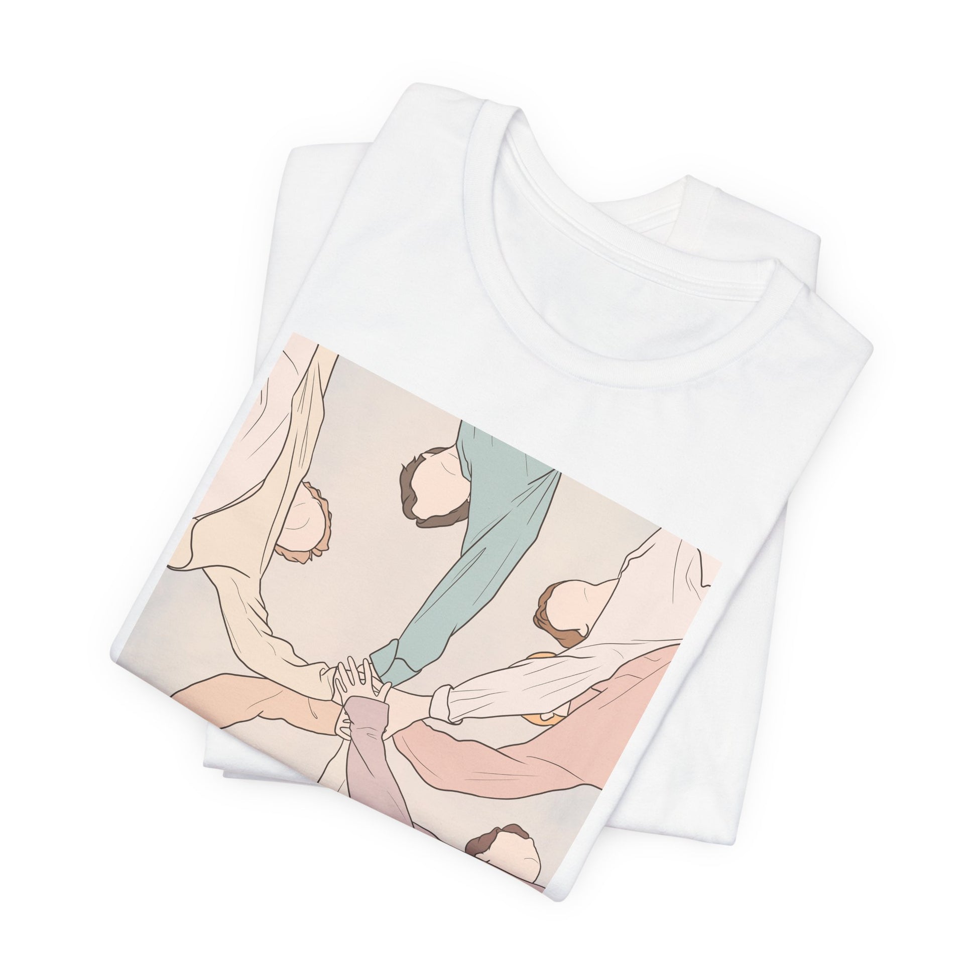 Bangtan-Inspired Kpop T-Shirt – Unisex Friendship Tee for ARMY and Korean Music Fans