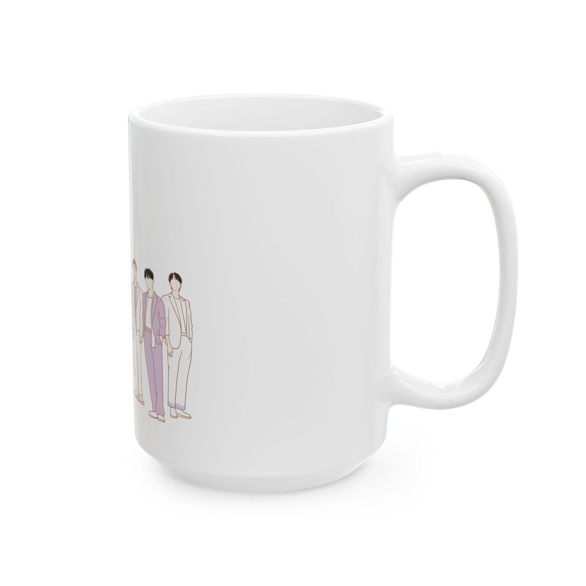 Minimal Kpop Mug – Flim Out Style Gift for ARMYs & Kpop Lovers