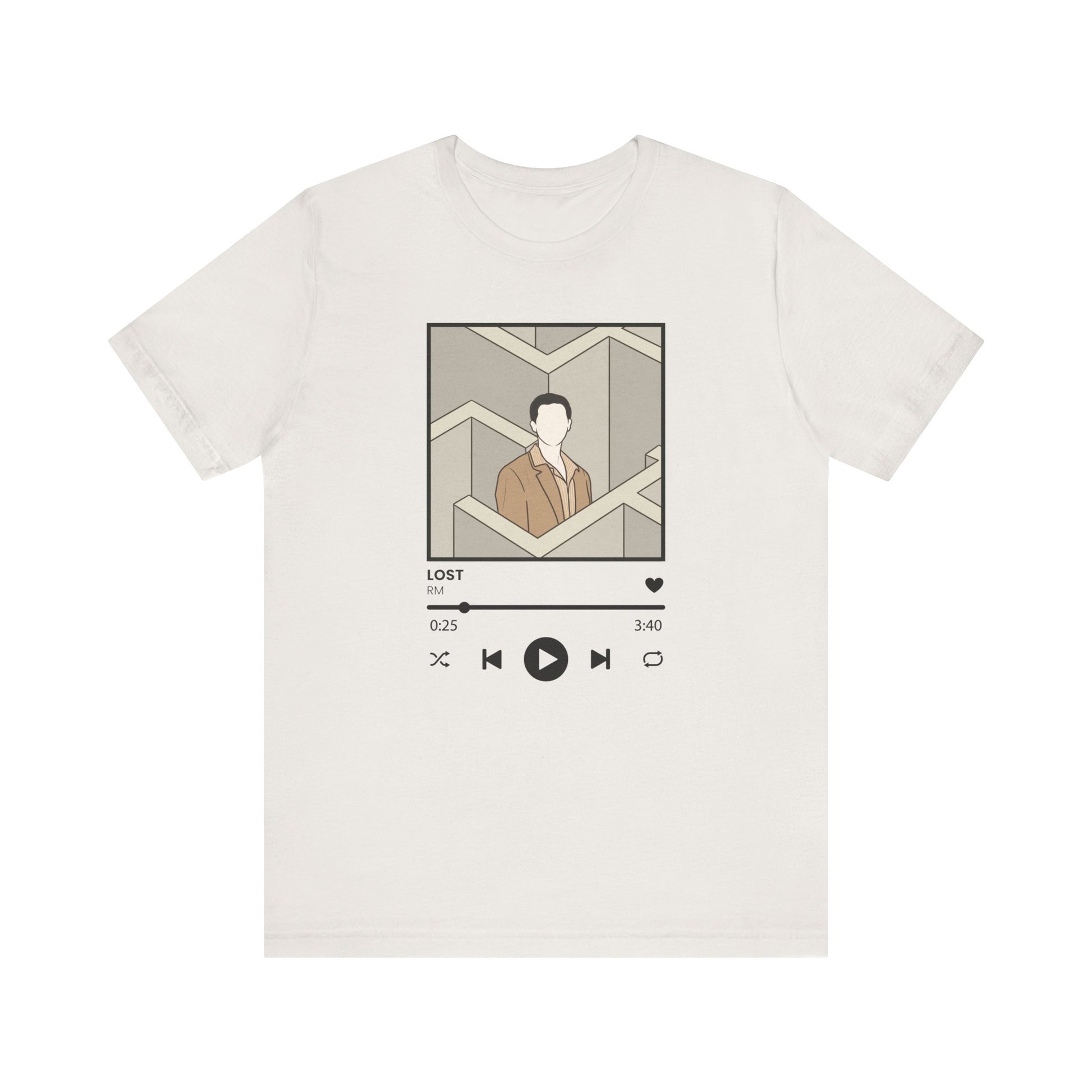 RM Lost-Inspired Kpop T-Shirt – Namjoon Fan Tee for ARMY and Korean Pop Lovers