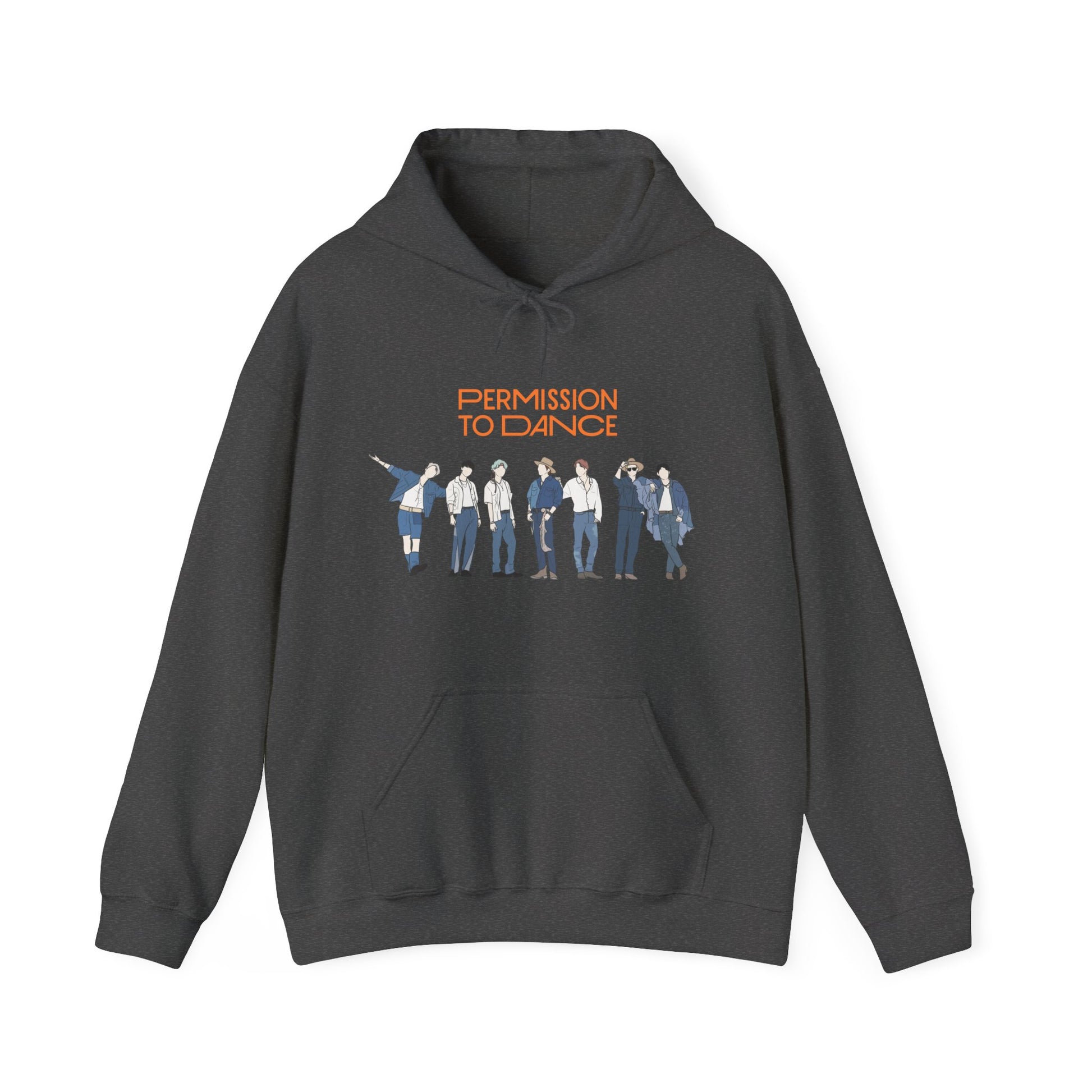Permission to Dance-Inspired Kpop Hoodie – Cheerful Hooded Sweatshirt for ARMY and Korean Pop Fans