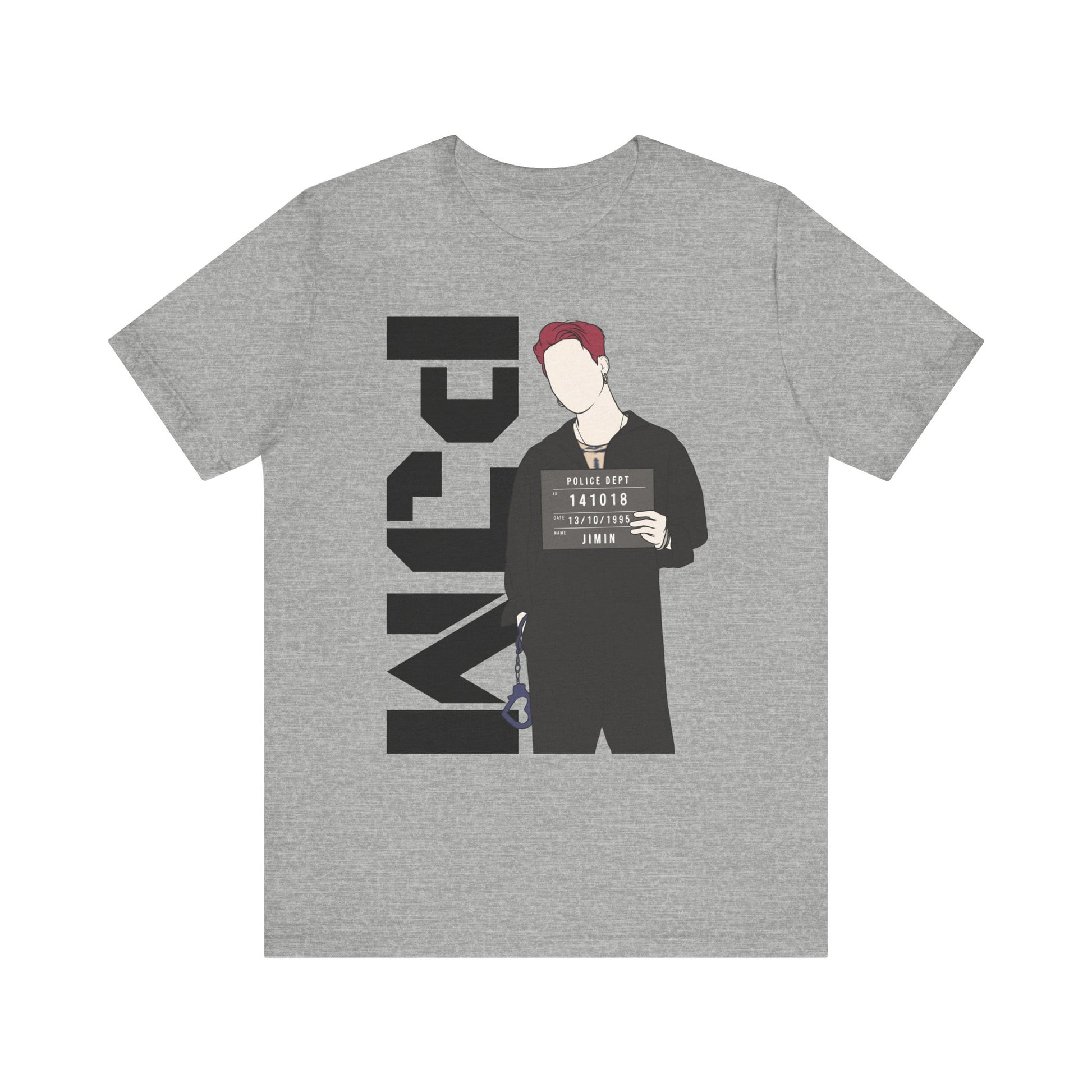 Jimin-Inspired Kpop T-Shirt – Fanart Unisex Tee for ARMY and Korean Pop Fans
