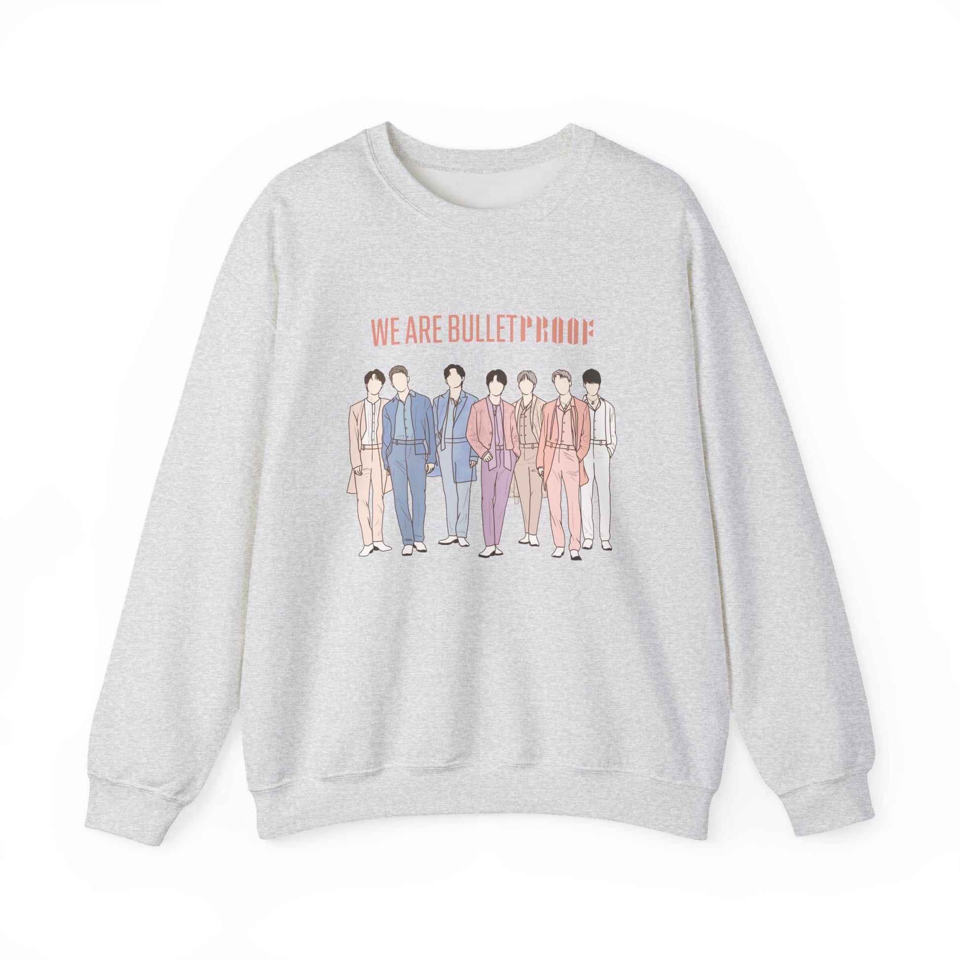 Proof-Inspired Bangtan Kpop Sweatshirt – Unisex Crewneck for ARMY and Korean Pop Fans