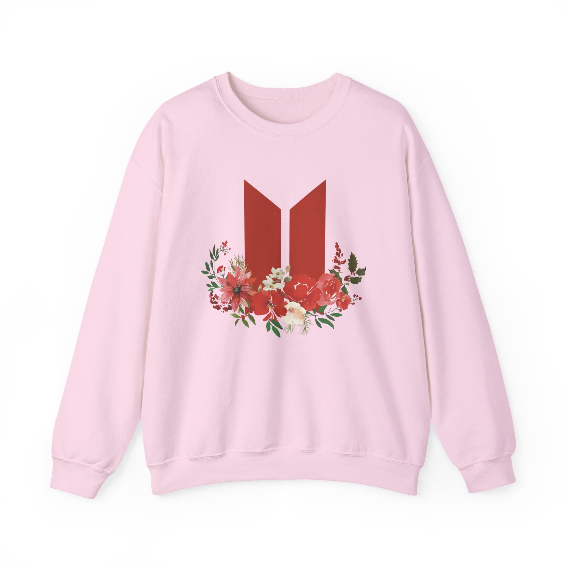Kpop Christmas Sweatshirt – Festive Holiday Pullover for ARMY and Korean Pop Fans