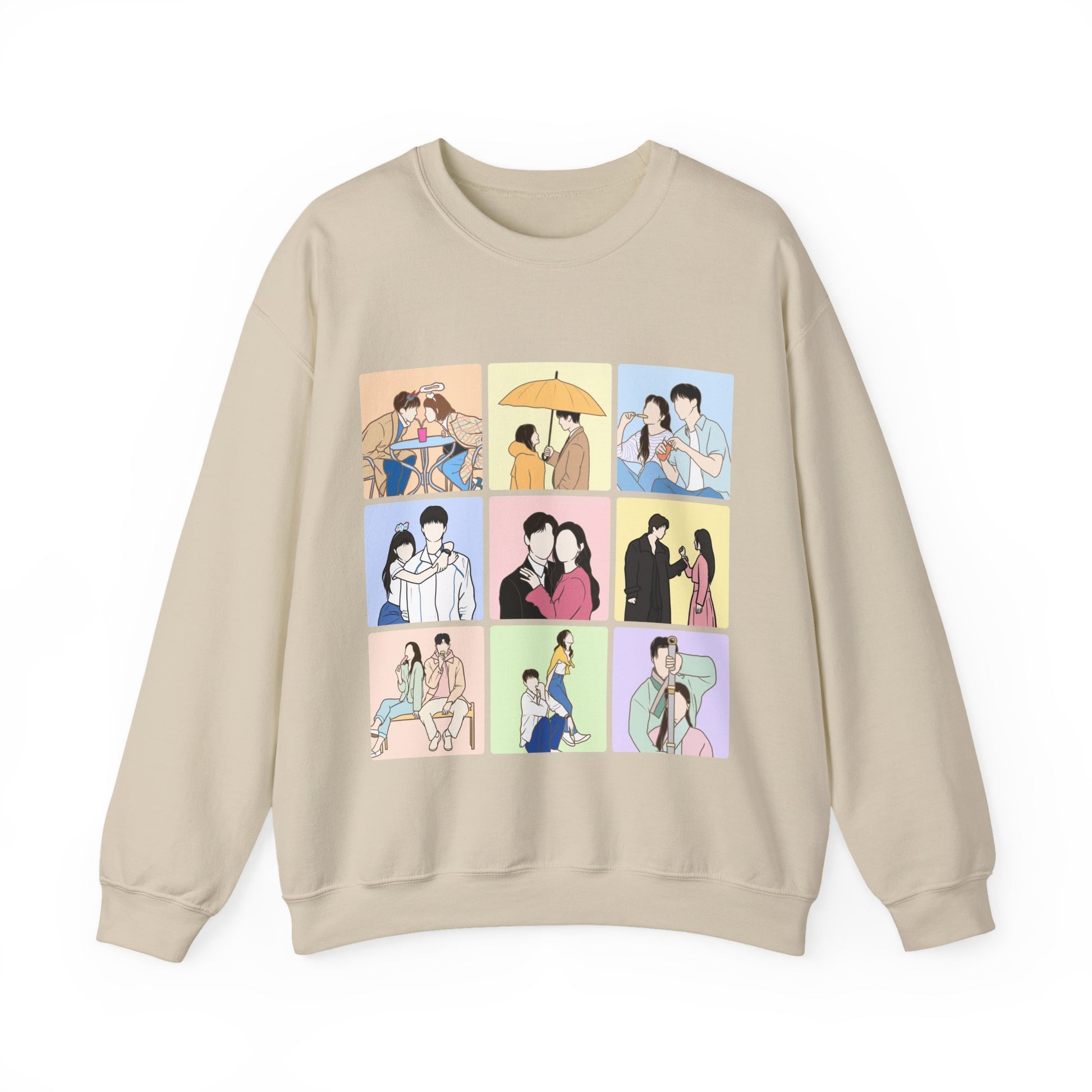 K-Drama Sweatshirt – Cozy Unisex Pullover for Korean Drama Fans and Trendy K-Culture Lovers