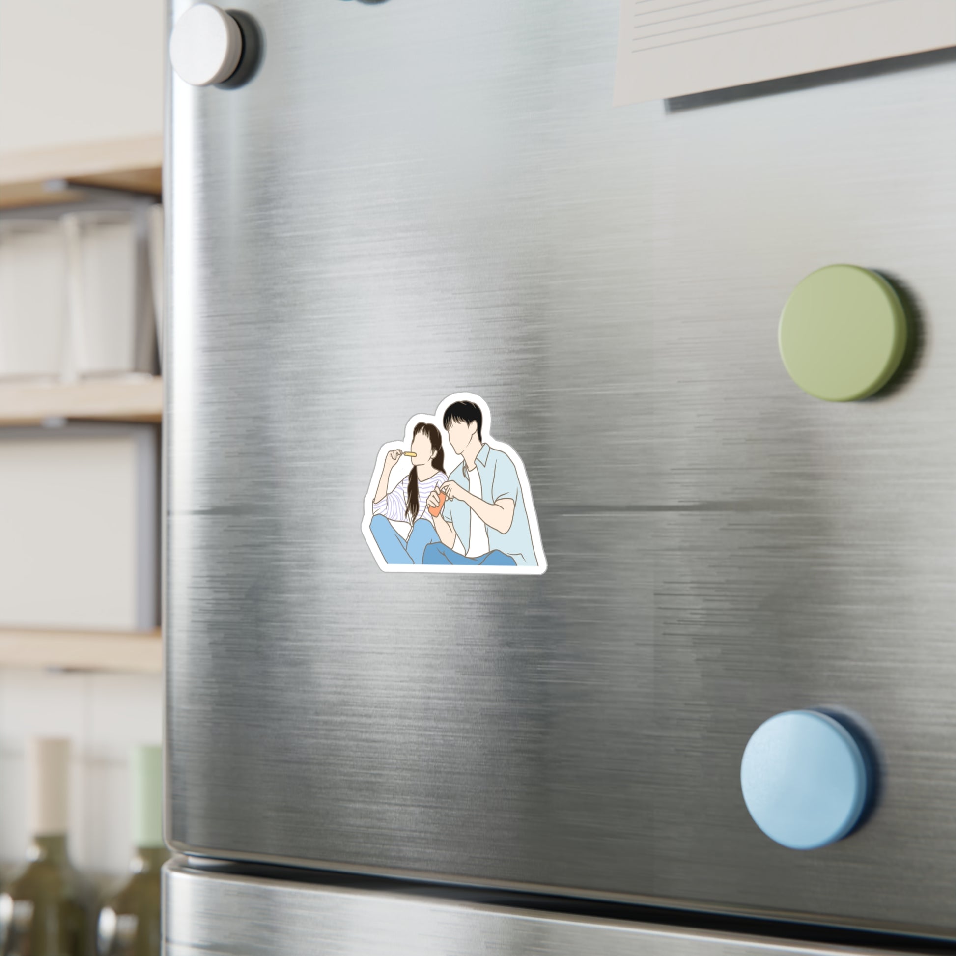 Twenty Five Twenty One Kdrama Sticker – Kiss-Cut Fanart for First Love Drama Fans