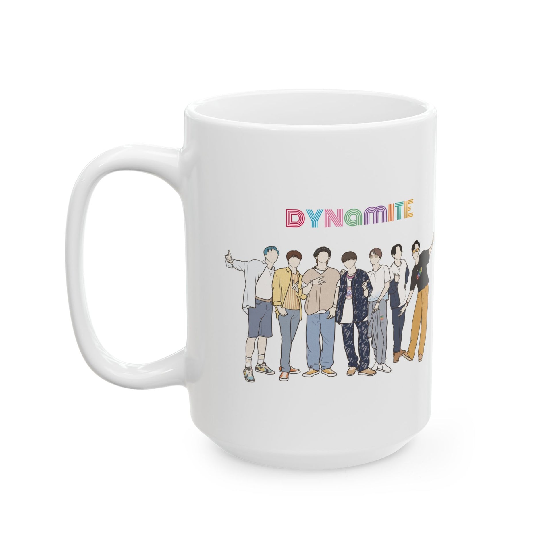 Dynamite-Inspired Kpop Mug – Minimal Aesthetic Fan Gift for Her