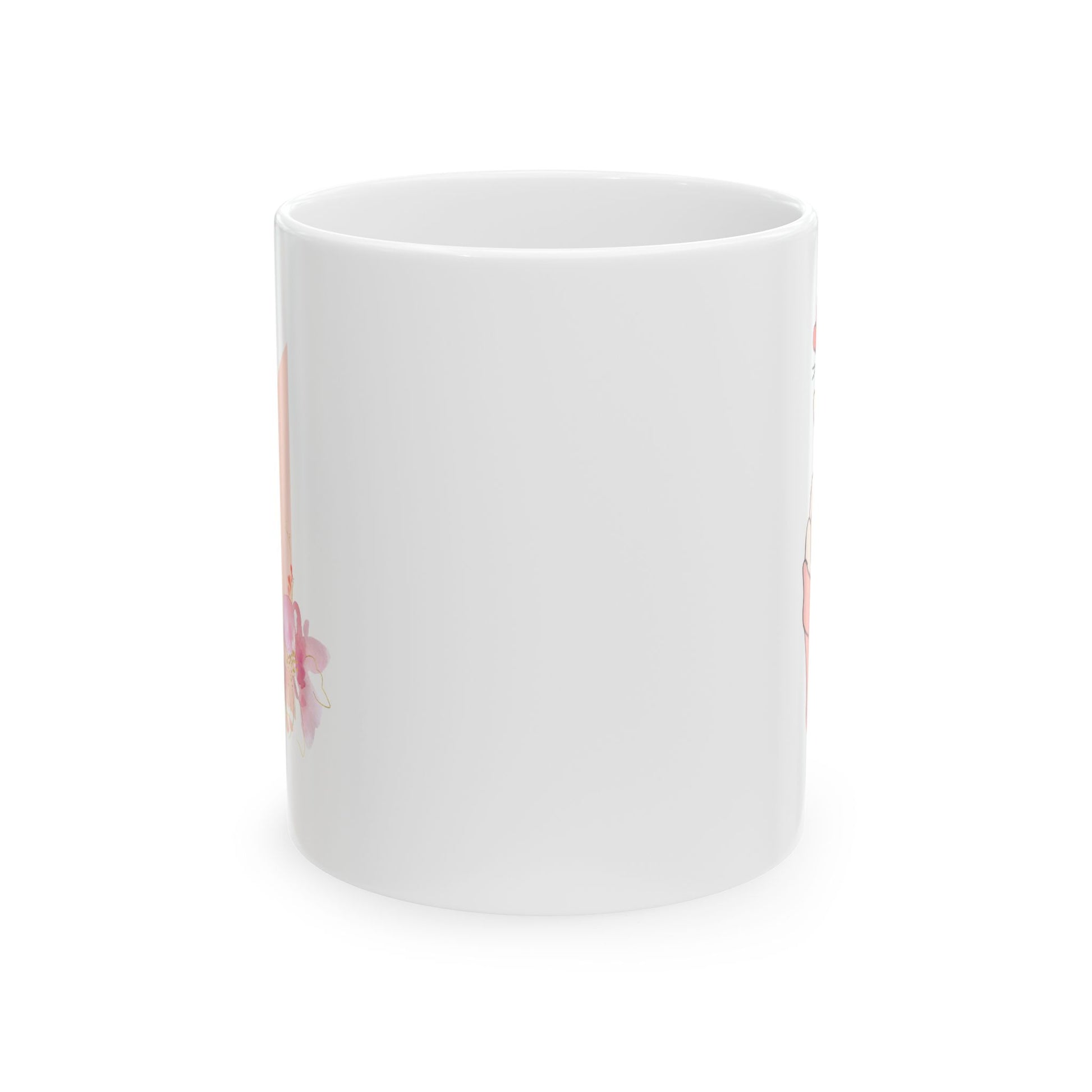 Kpop Logo Mug with Korean Heart – 11oz & 15oz Glossy Fan Gift