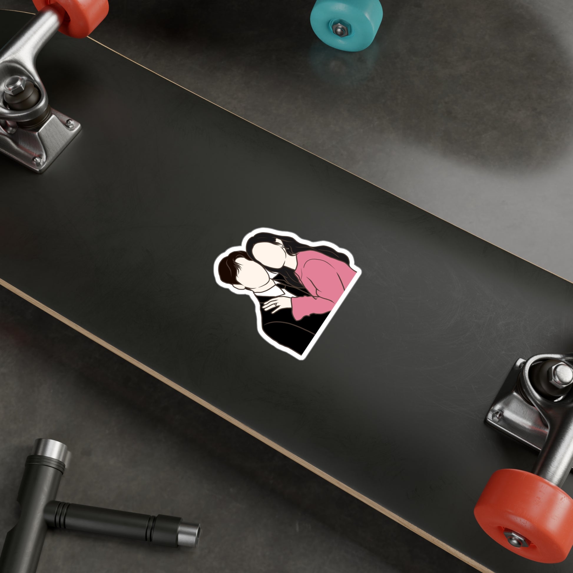 Queen of Tears Kdrama Sticker – Kiss-Cut Fanart for Emotional Romance Fans
