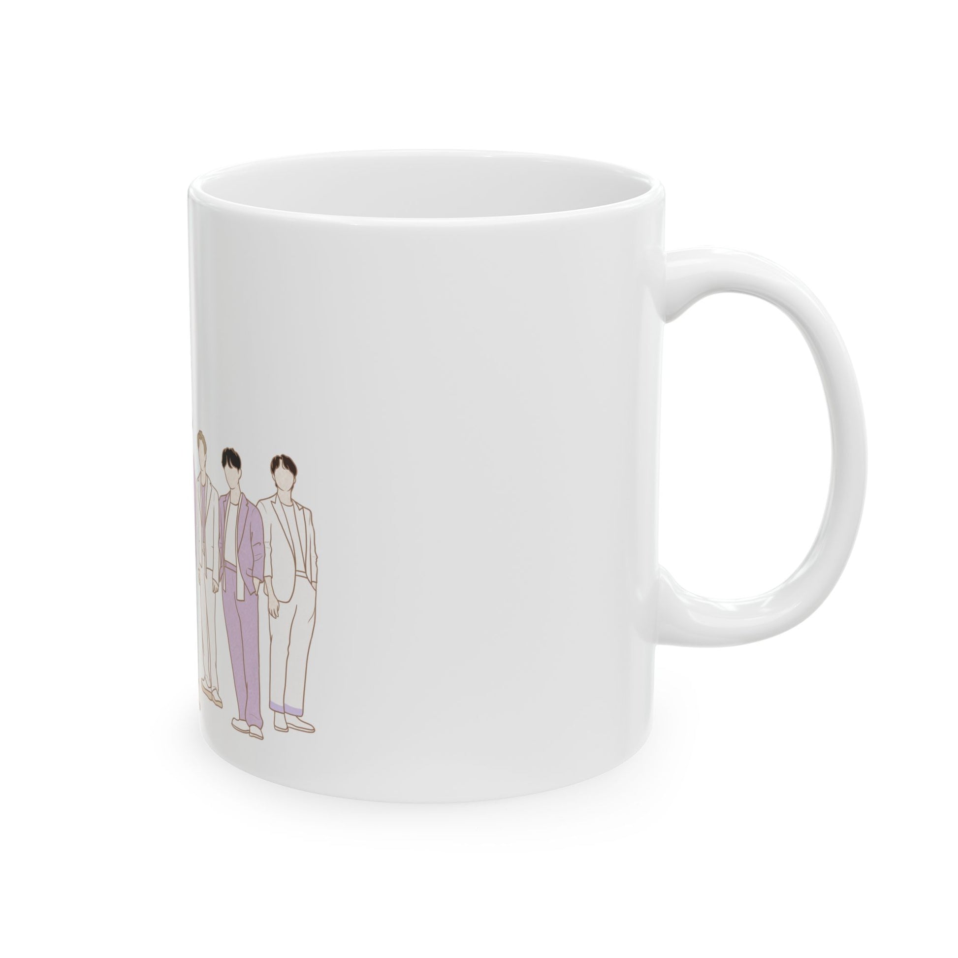 Minimal Kpop Mug – Flim Out Style Gift for ARMYs & Kpop Lovers