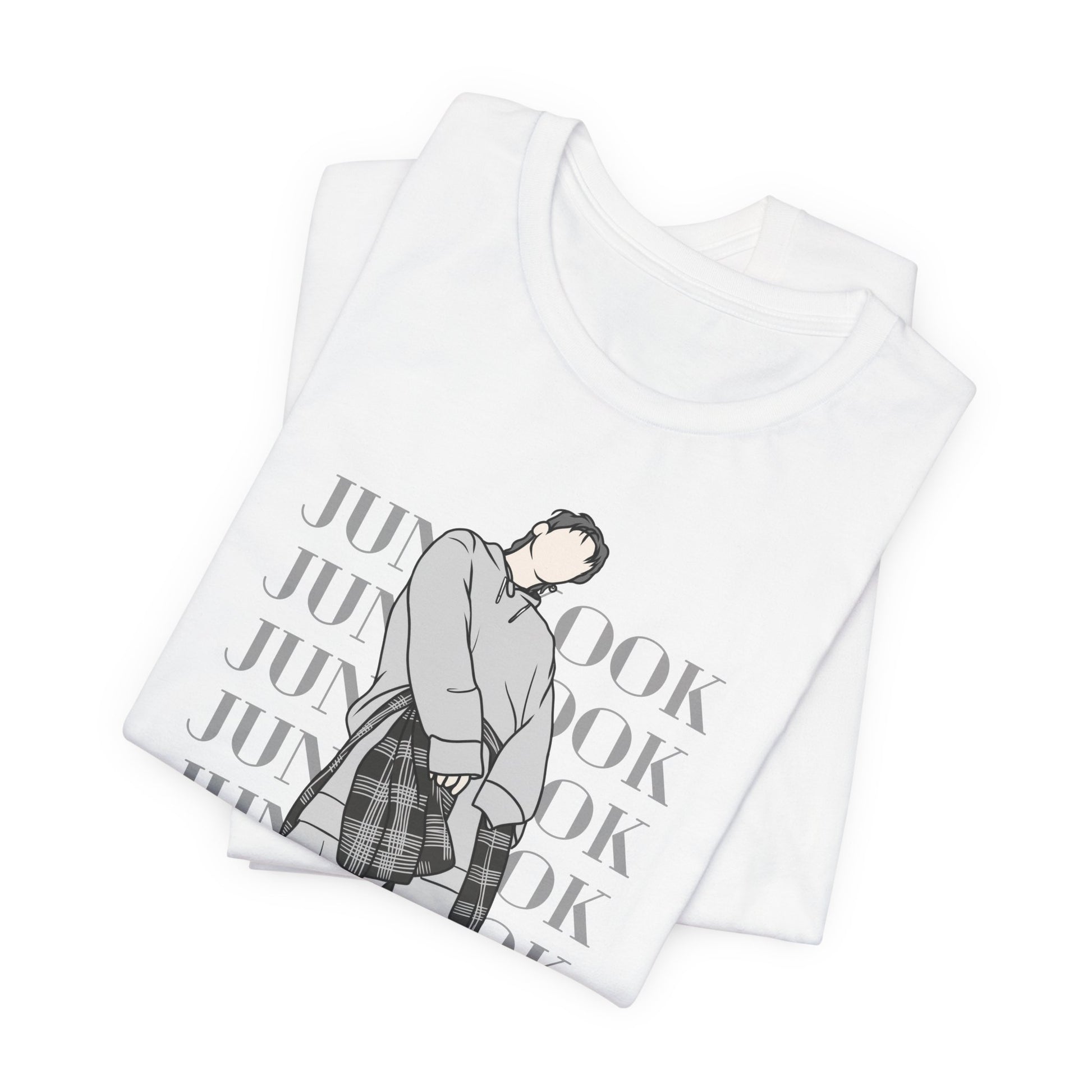 3D Jungkook Fan T-Shirt – Kpop-Inspired Tee for Fans of Korean Boy Groups