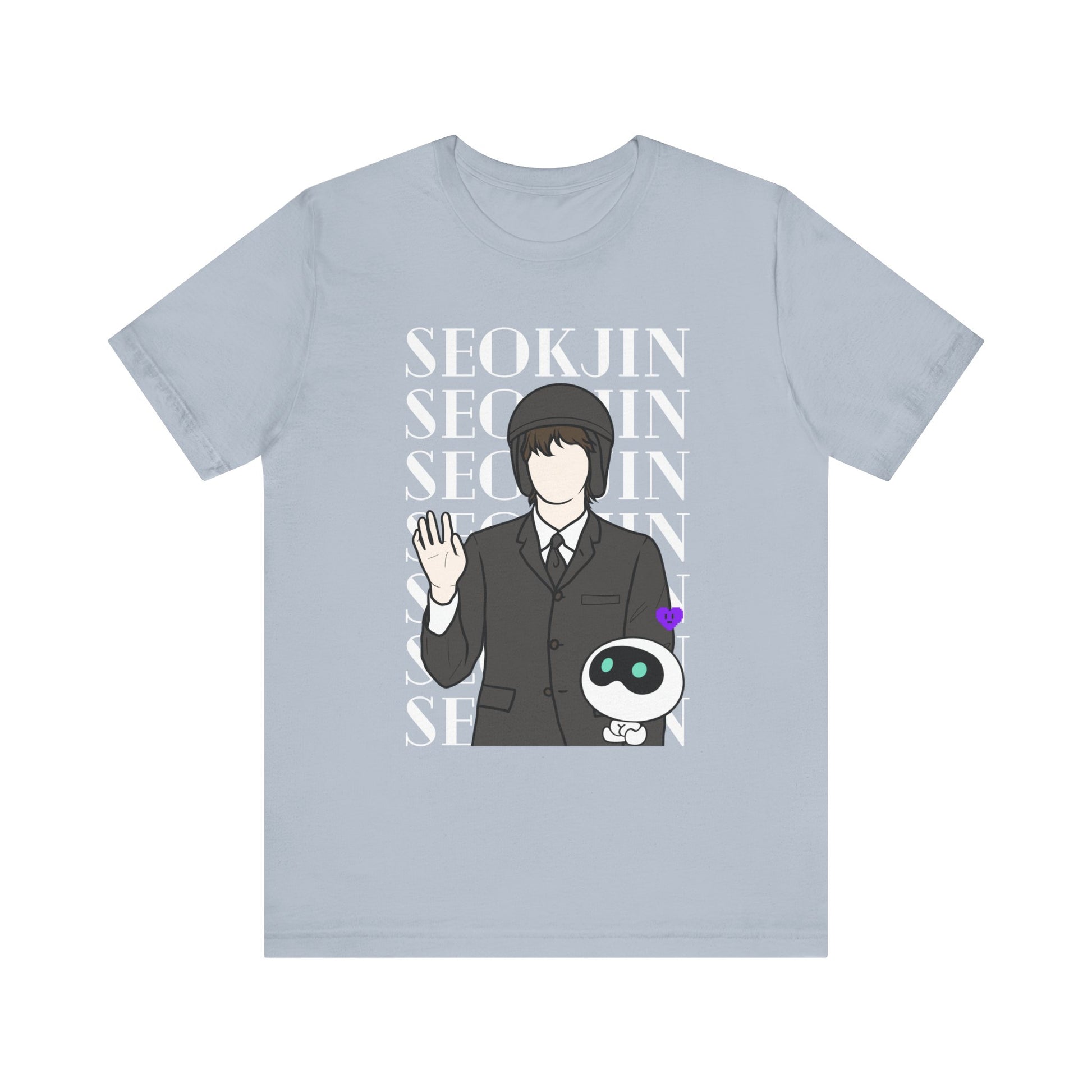 Astronaut-Inspired Kpop T-Shirt – Jin Fan Tee for ARMY and Korean Pop Lovers