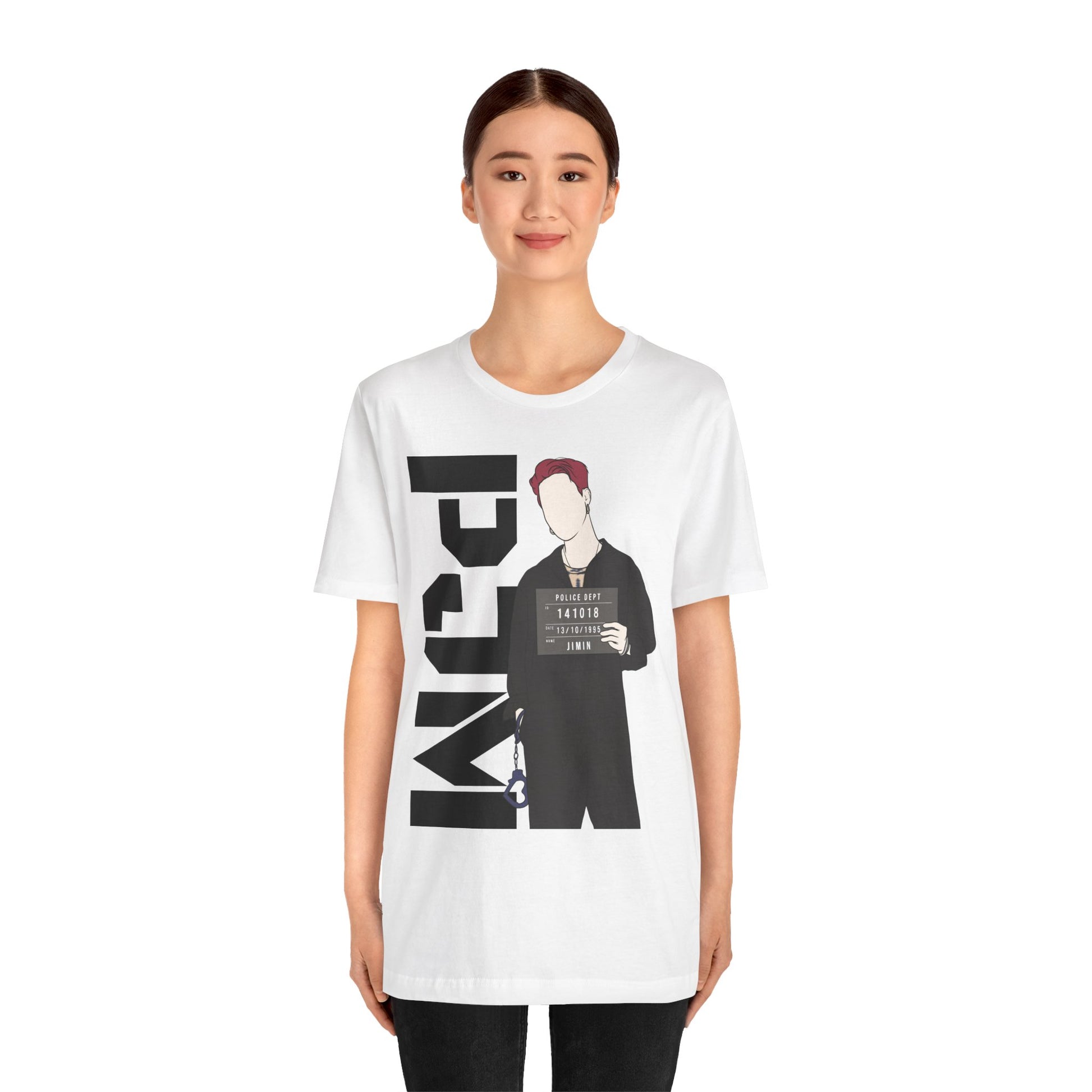 Jimin-Inspired Kpop T-Shirt – Fanart Unisex Tee for ARMY and Korean Pop Fans