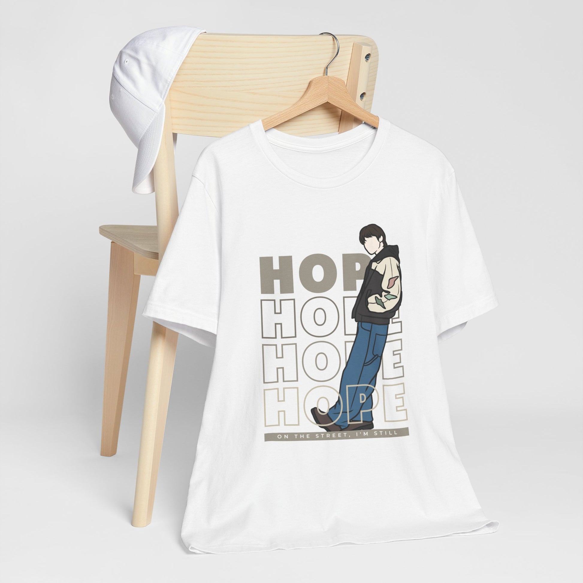 On the Street-Inspired Kpop T-Shirt – J-Hope Fan Tee for ARMY and Hobi Lovers