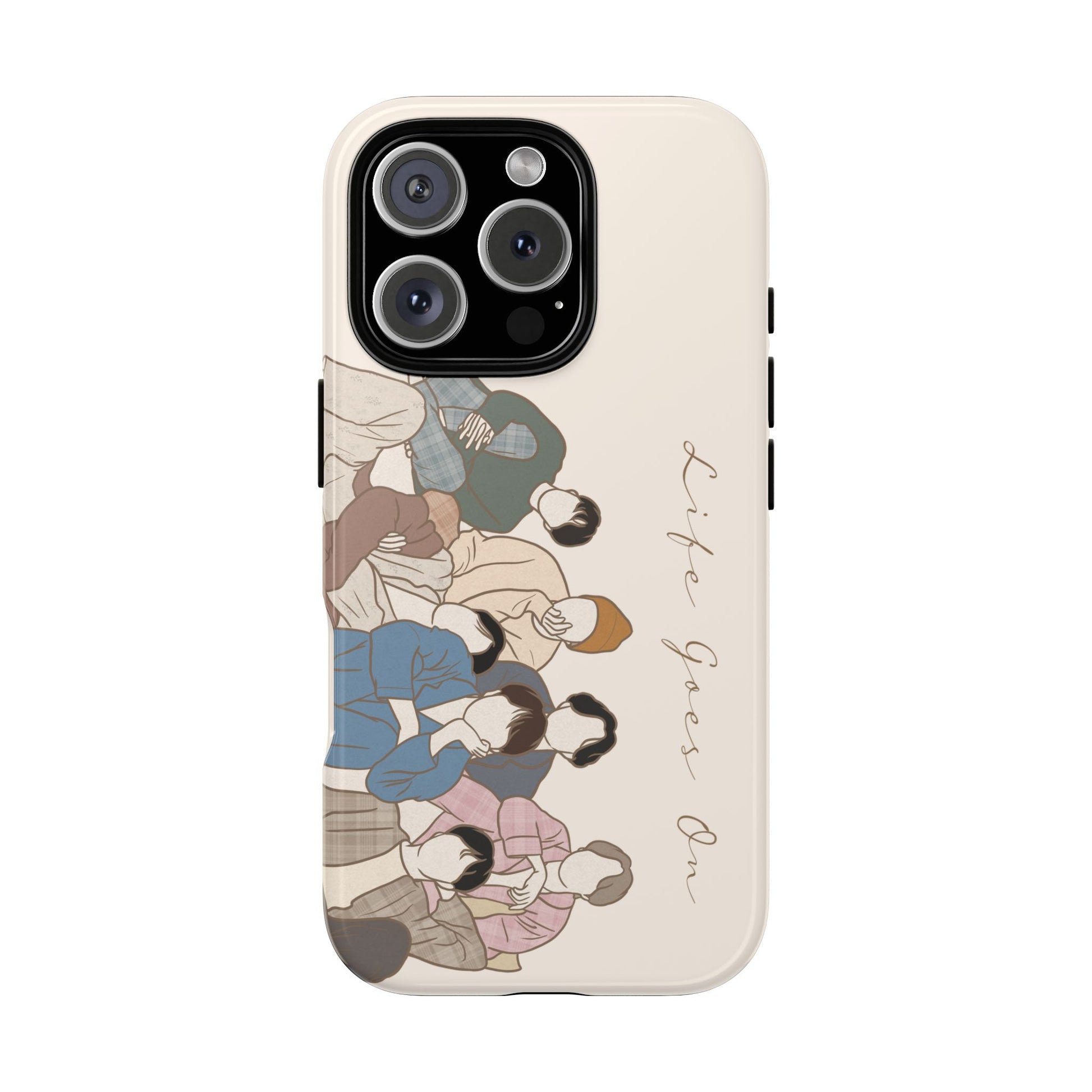 Life Goes On Kpop Phone Case – Tough Case Gift for iPhone and Samsung Fans of Korean Pop Merch