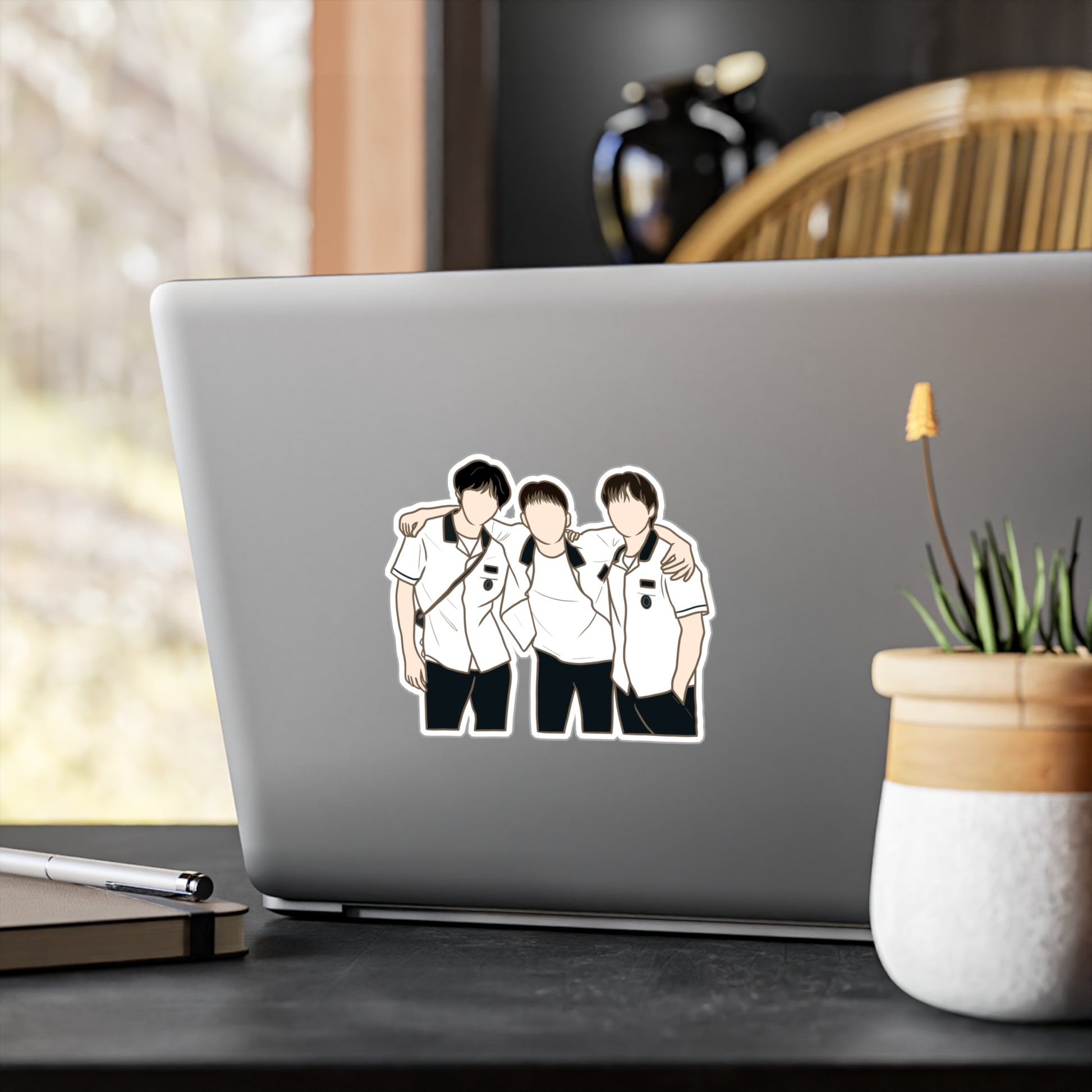 Weak Hero Class 1 Kdrama Sticker – Kiss-Cut Fanart for Dark Youth Drama Fans
