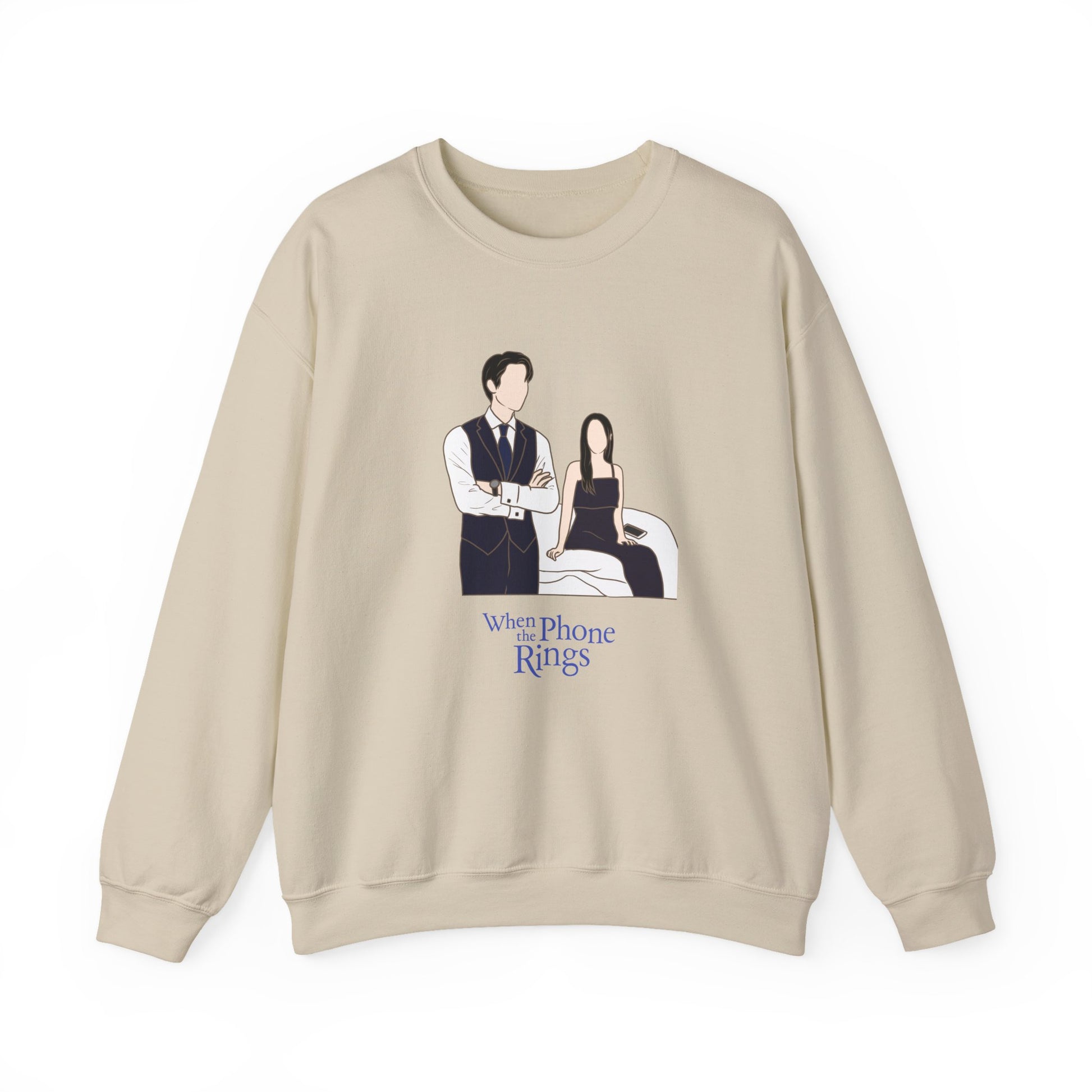 When the Phone Rings Kdrama Sweatshirt – Cozy Crewneck for Korean Drama Fans