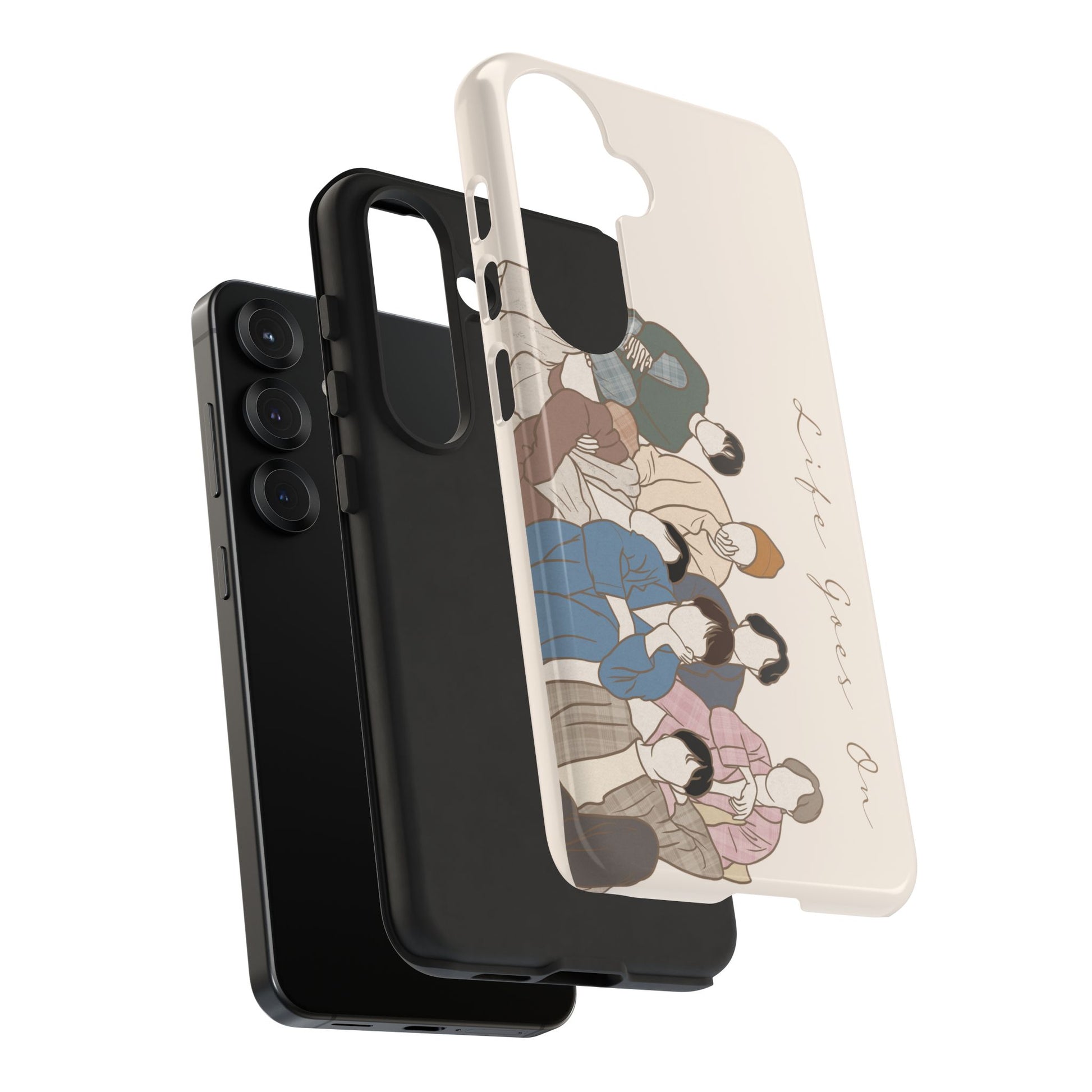 Life Goes On Kpop Phone Case – Tough Case Gift for iPhone and Samsung Fans of Korean Pop Merch