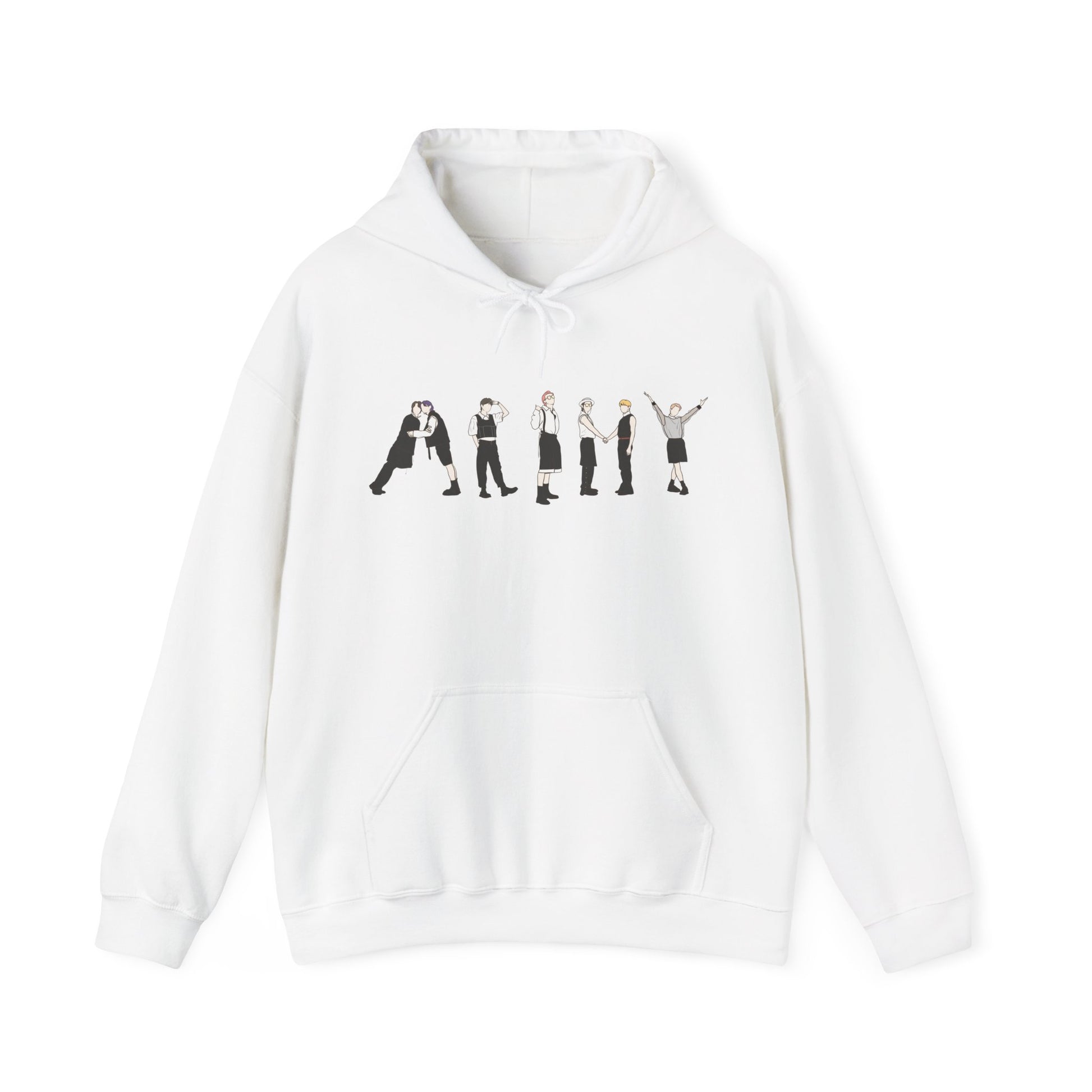 Kpop ARMY Hoodie – Unisex Hooded Sweatshirt for Korean Pop Fans and Bangtan Supporters