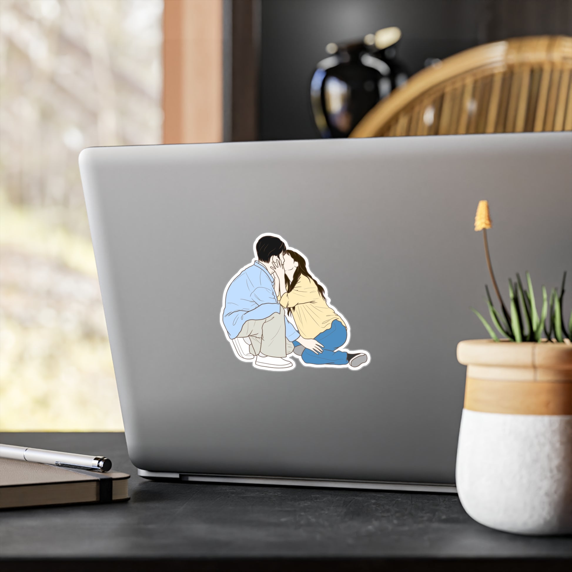 My Sweet Mobster Kdrama Sticker – Kiss-Cut Fanart for Unique Romance Fans