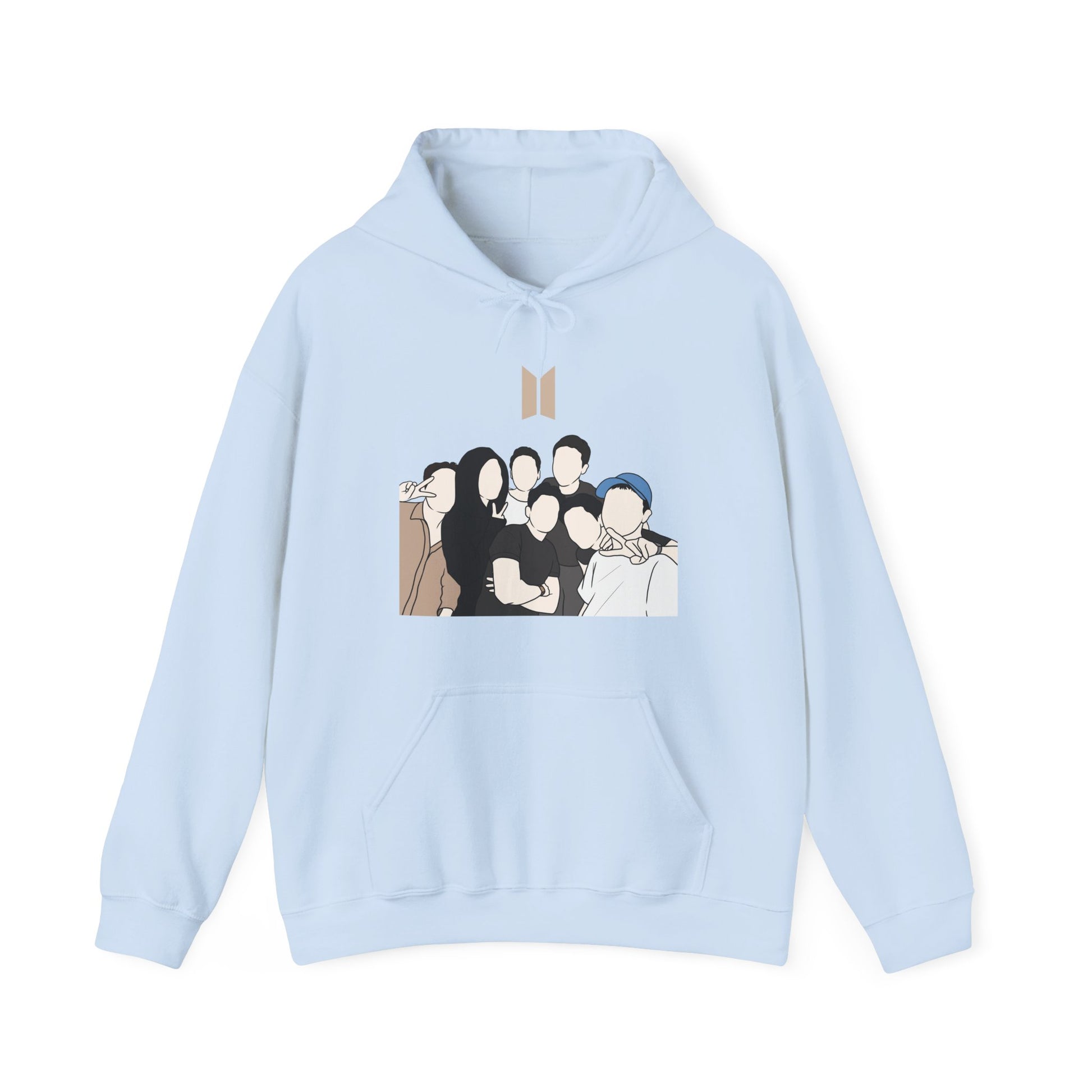 Kpop Hoodie for ARMY – Bangtan-Inspired Sweatshirt Gift for Korean Pop Music Fans