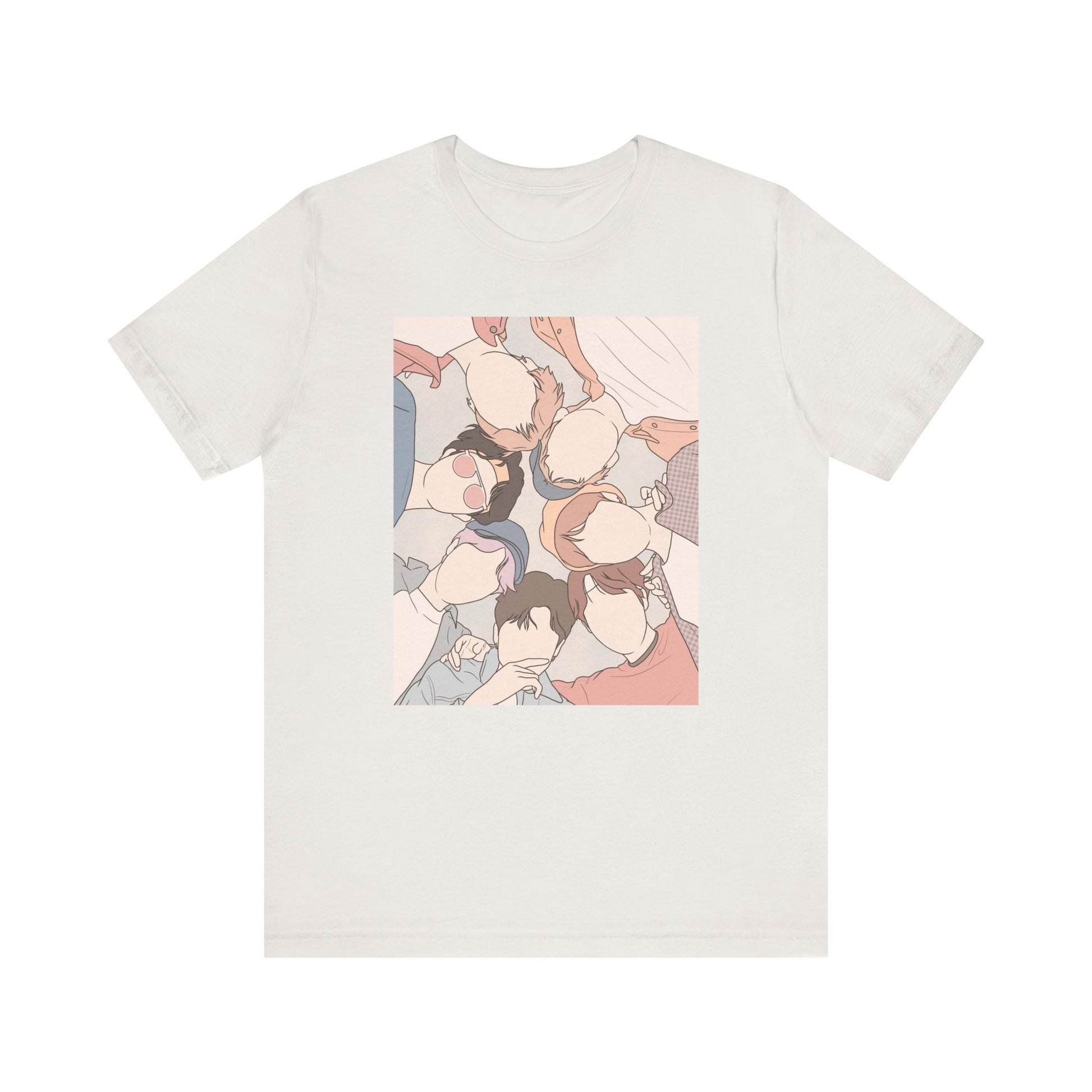 Bangtan-Inspired Kpop T-Shirt – Unisex Friendship Tee for ARMY and Fans