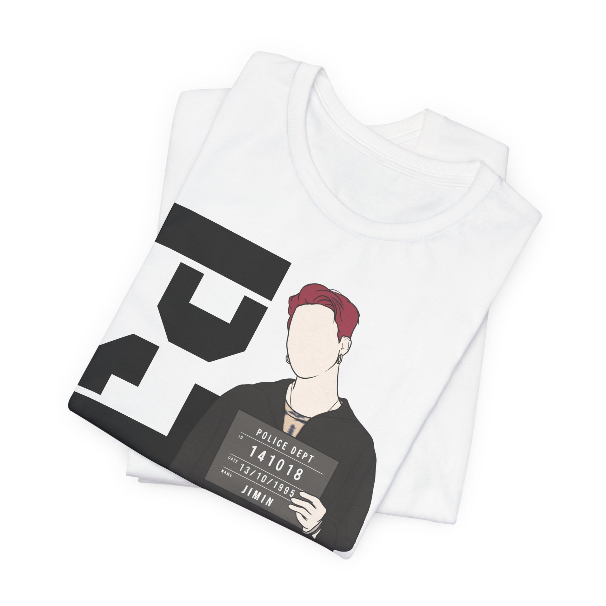 Jimin-Inspired Kpop T-Shirt – Fanart Unisex Tee for ARMY and Korean Pop Fans