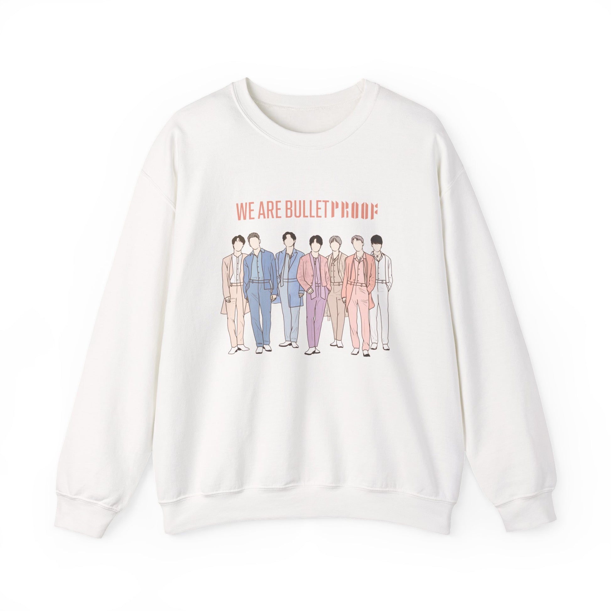 Proof-Inspired Bangtan Kpop Sweatshirt – Unisex Crewneck for ARMY and Korean Pop Fans