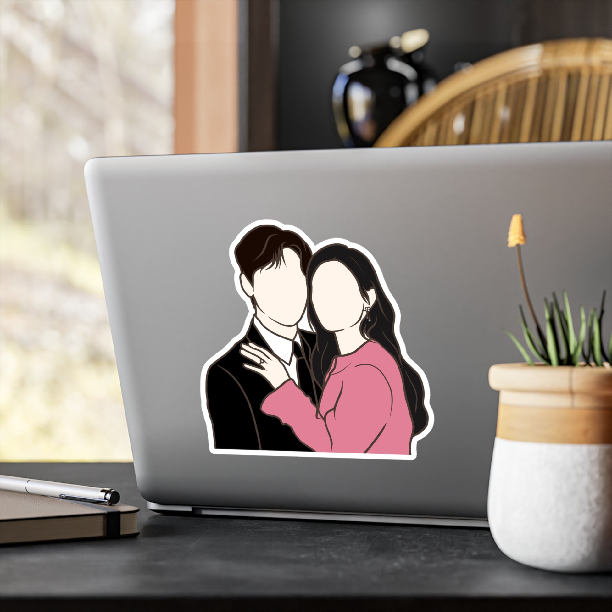 Queen of Tears Kdrama Sticker – Kiss-Cut Fanart for Emotional Romance Fans