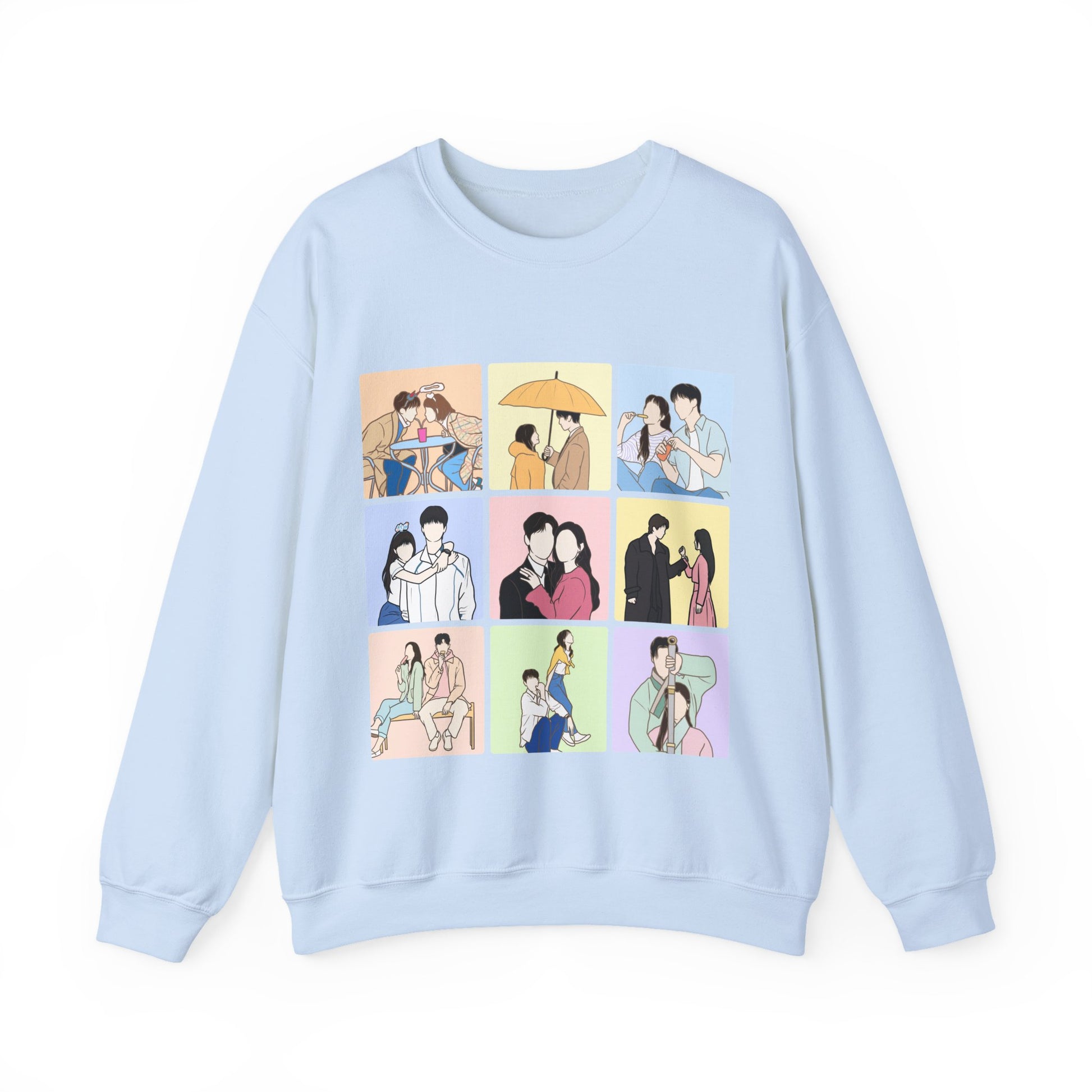 K-Drama Sweatshirt – Cozy Unisex Pullover for Korean Drama Fans and Trendy K-Culture Lovers